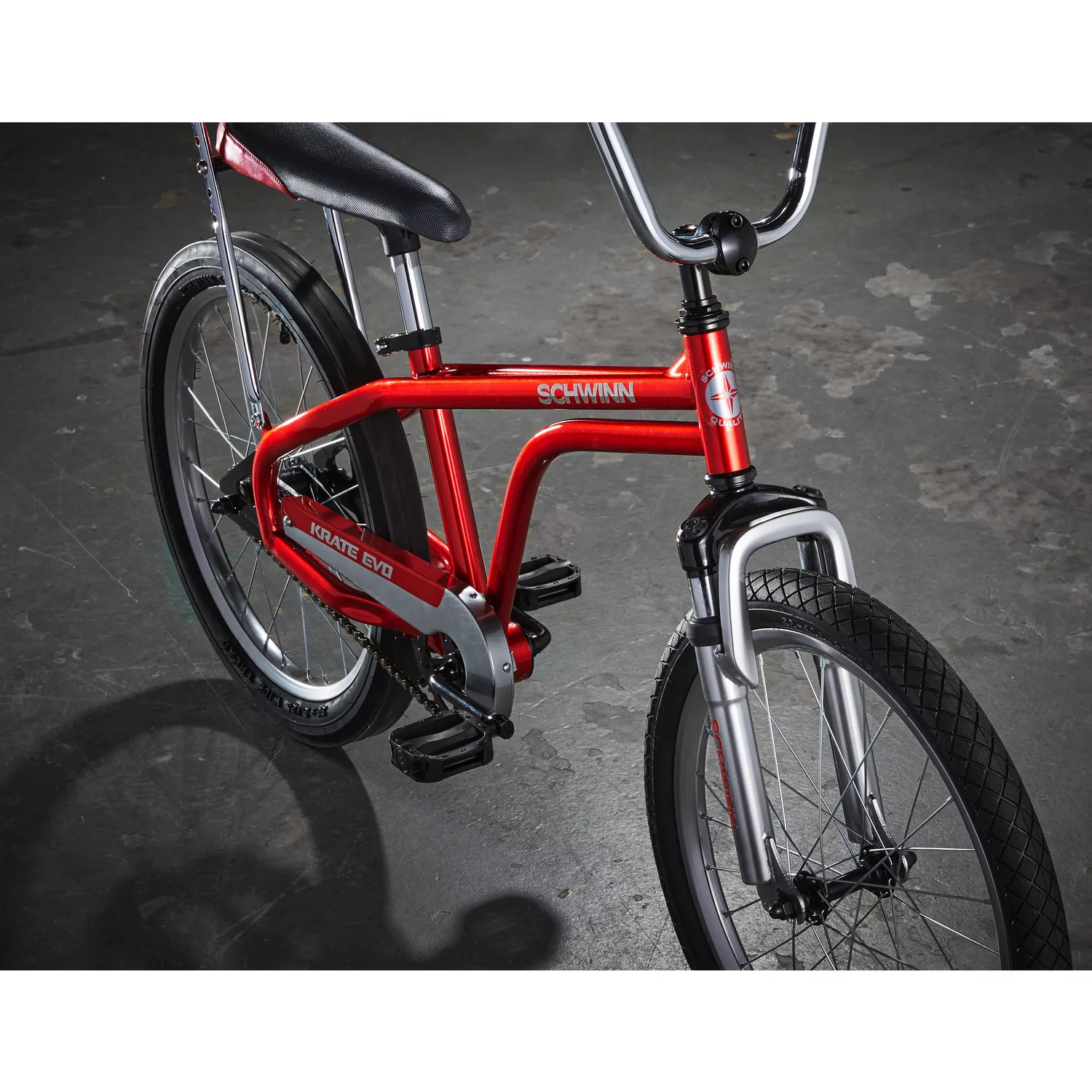 Schwinn Krate EVO, 20 -Inch Wheels, Single Speed, Burnout Blue - Womvr