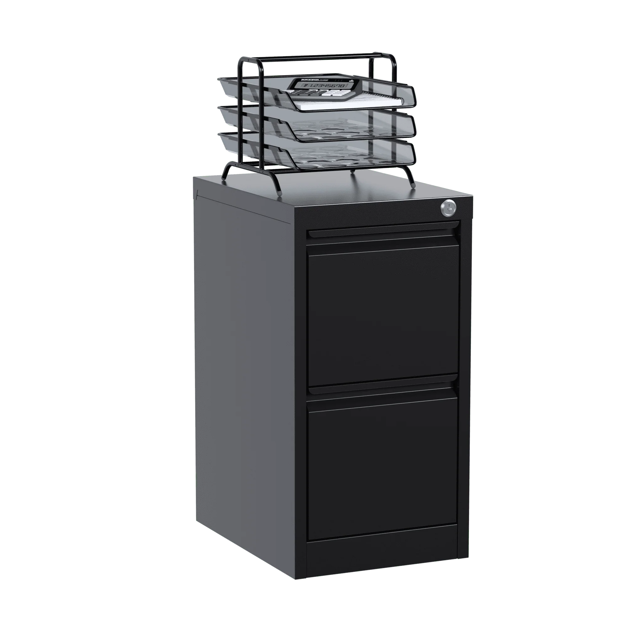 SUPEER 4 Drawer File Cabinet , Metal Vertical File Storage Cabinet with Lock, Office Home Steel Vertical File Cabinet for A4 Letter /Legal Size, 14.96