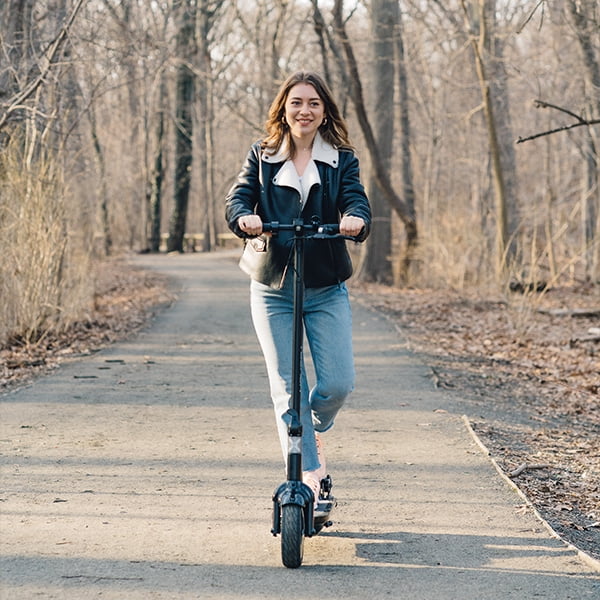 Hover-1 Alpha Electric Scooter, 18 mph Speed, 264 lb Max Weight, Black, UL 2272 Certified - Womvr