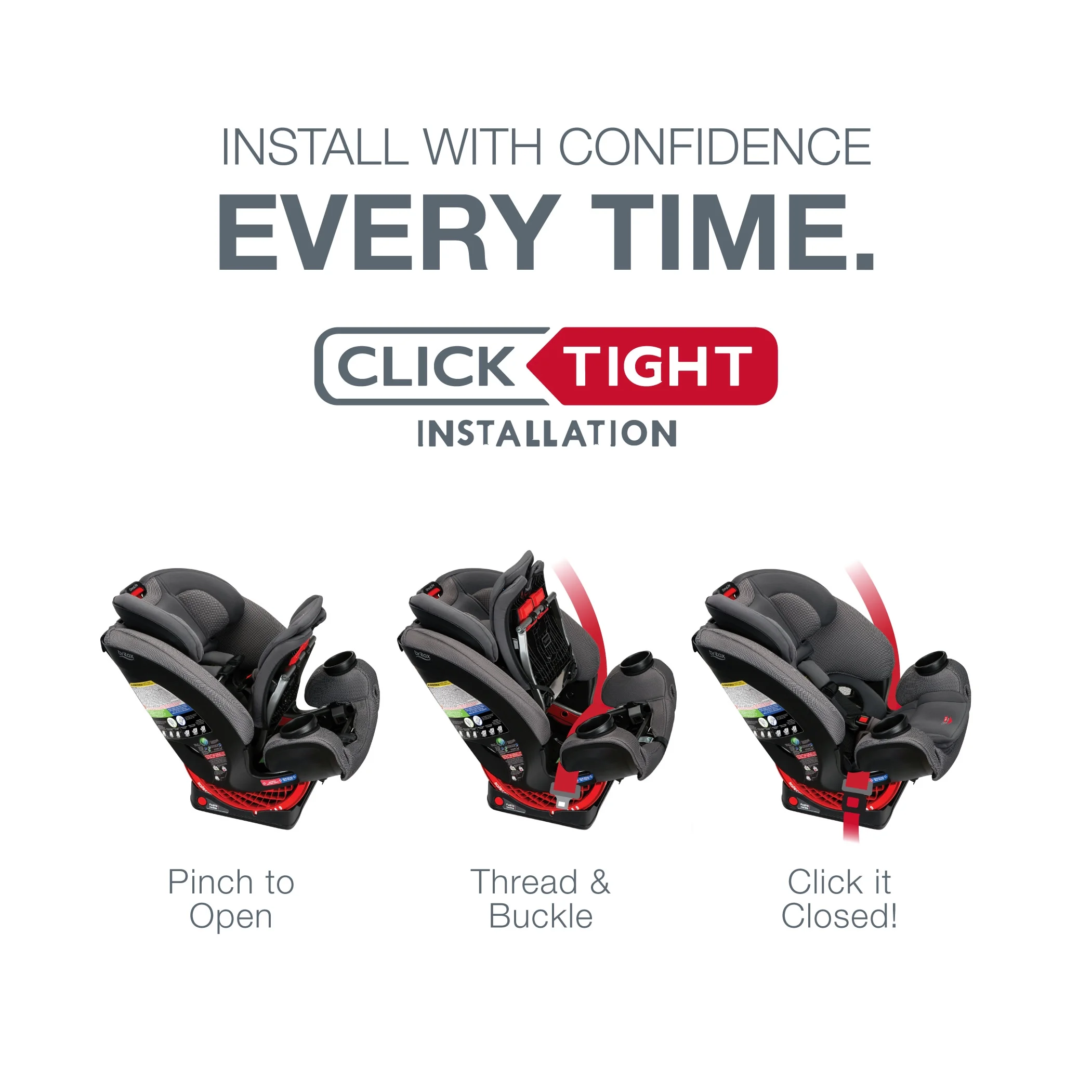 Britax One4Life ClickTight All-in-One Convertible Car Seat, Onyx - Womvr