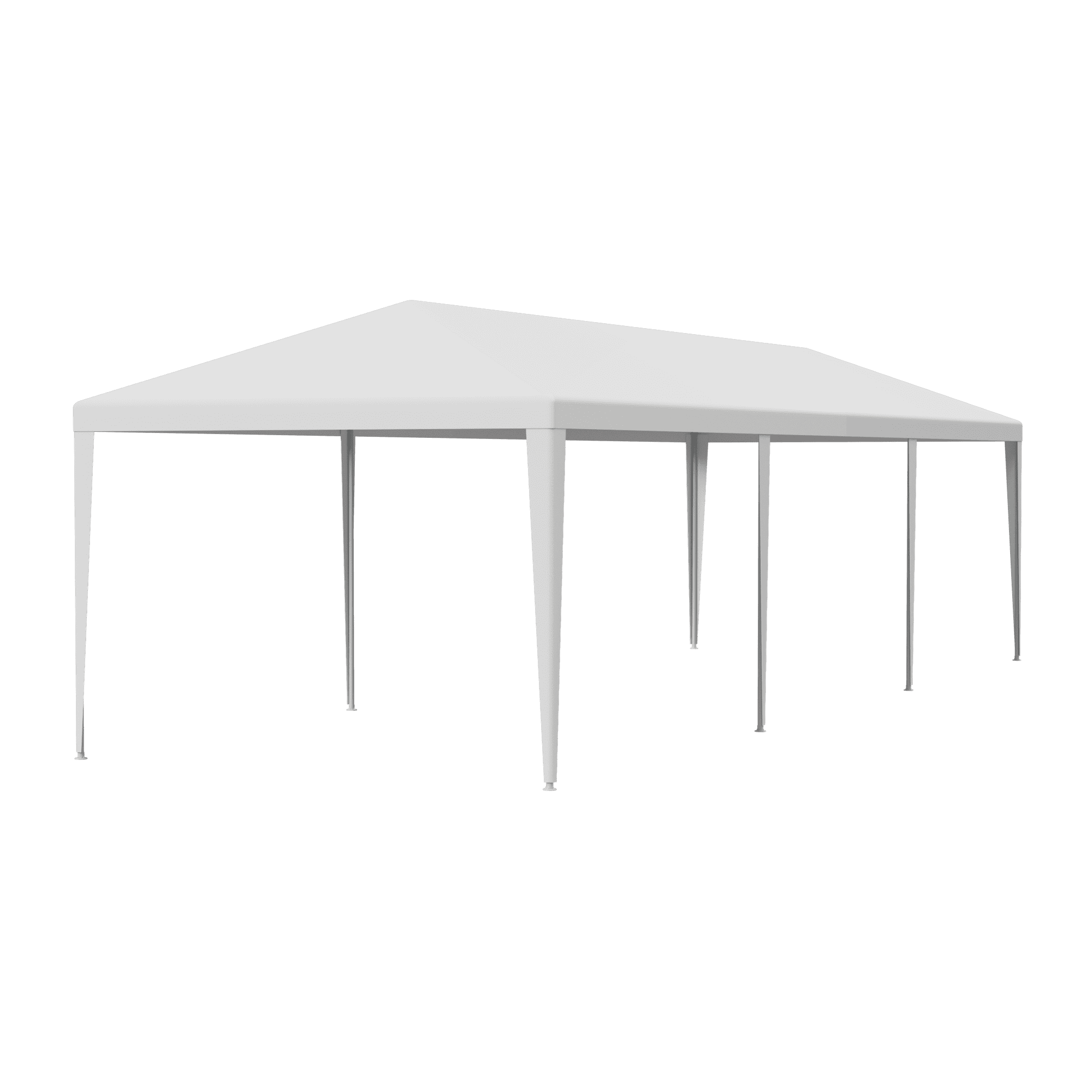 ZenSports 10'x30' Outdoor Party Tent Gazebo Wedding Canopy Tent, White - Womvr