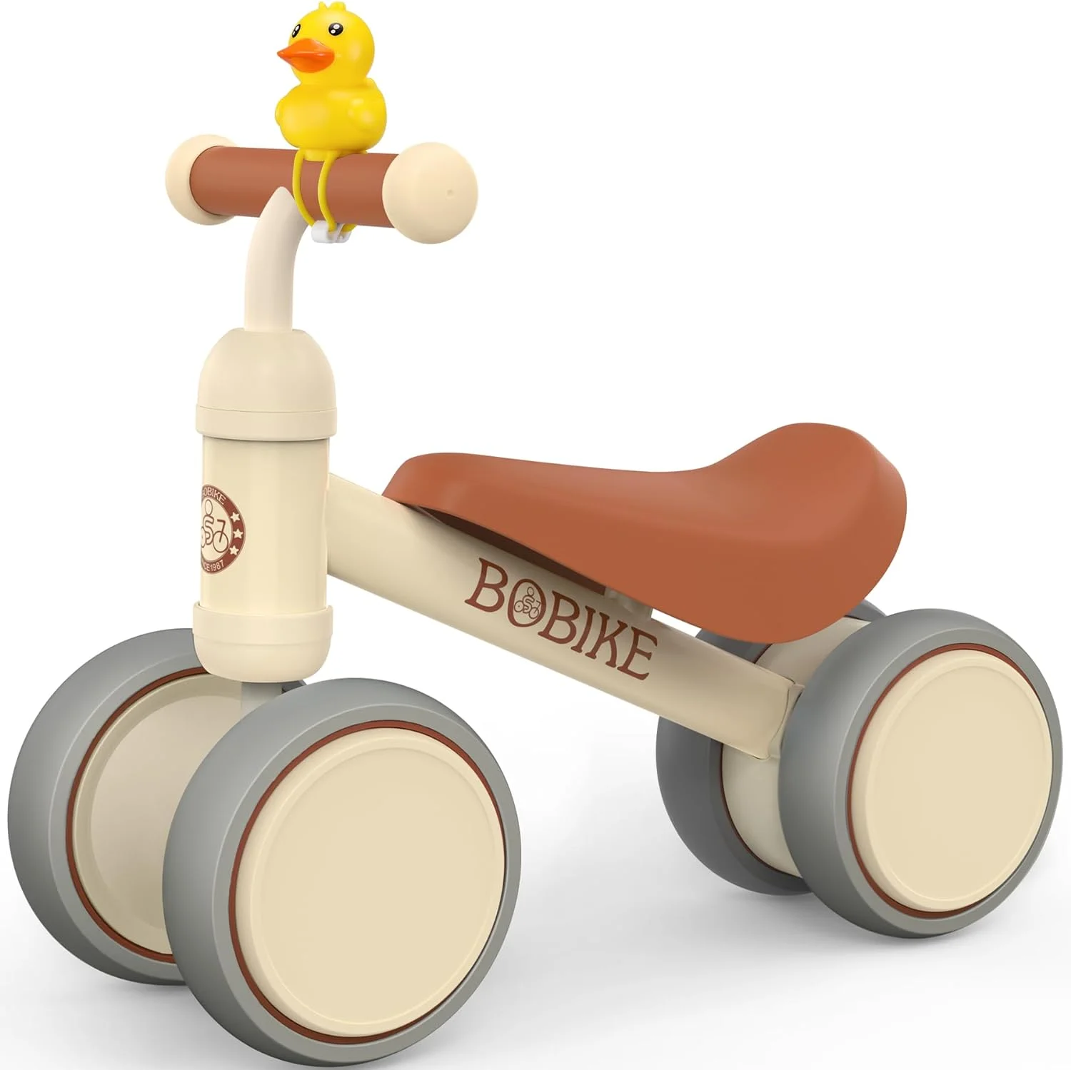 Bobike Baby Balance Bike Toys for 1 Year Old 10-24 Months Toddler Walker Bicycle Pink - Womvr