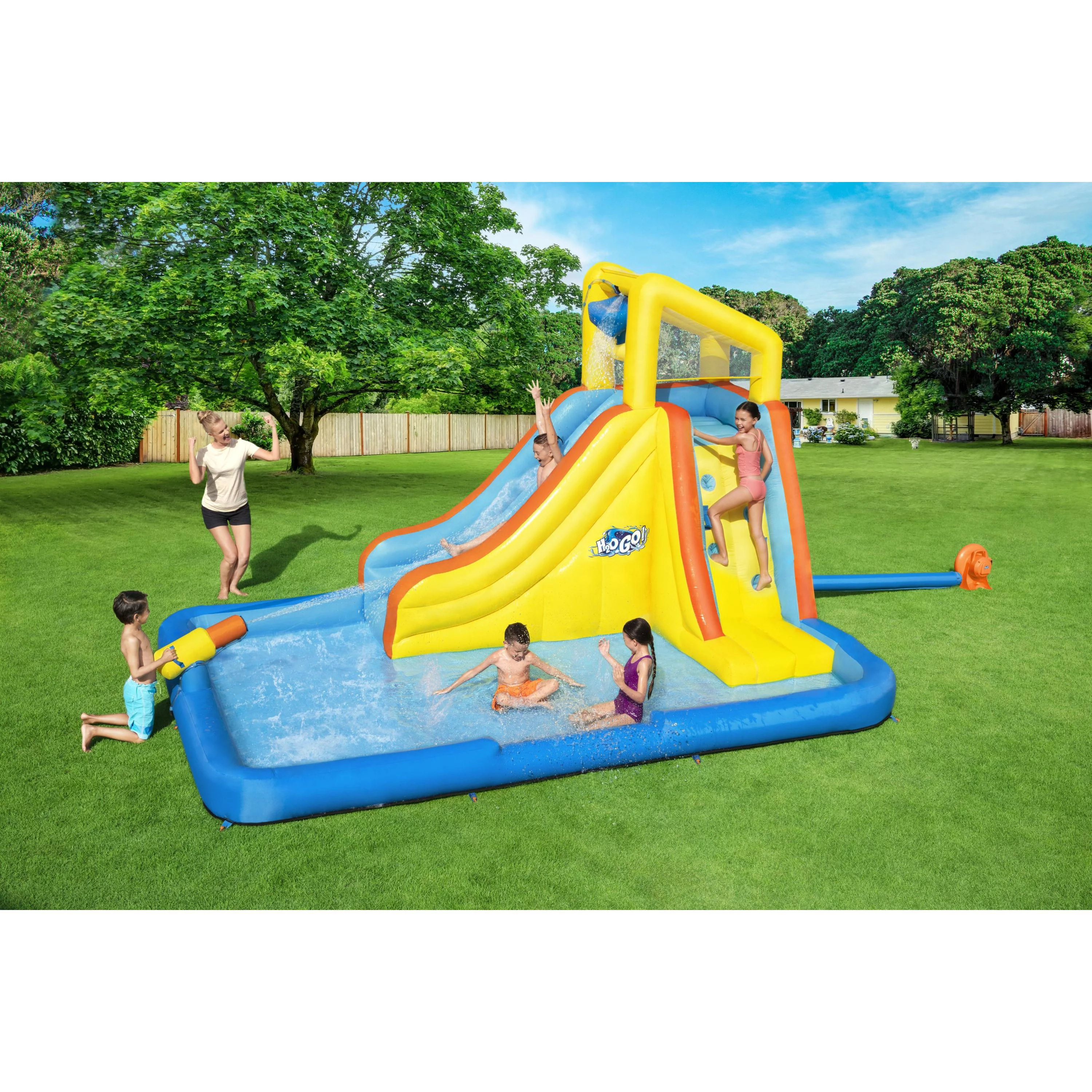 Bestway - H2OGO! Beachfront Bonanza Kids Inflatable Water Park - Womvr