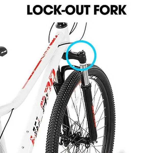 Hiland Mountain Bike for Woman, Shimano 21 Speed 26 inch Wheels Mountain Bicycle, Mint Green - Womvr