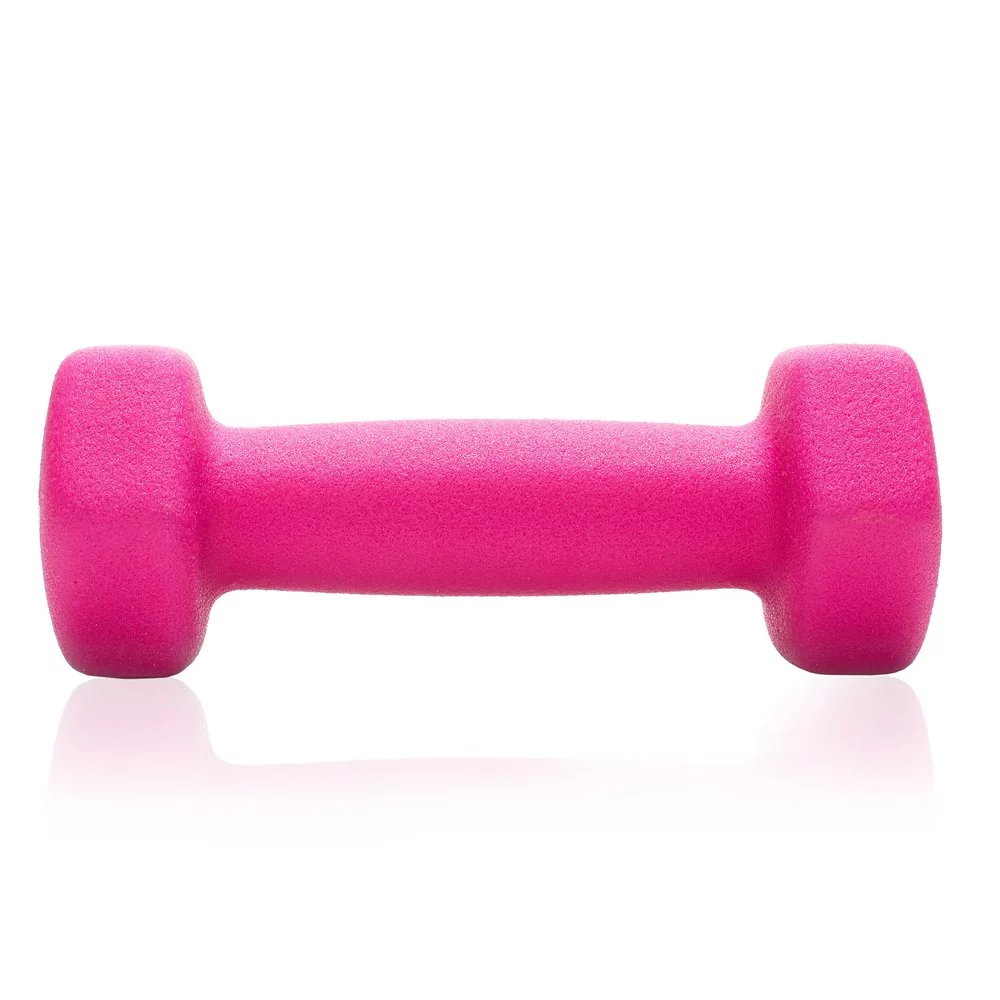 Fitness Alley Neoprene Dumbbell Pairs Set Coated for Non Slip Grip - Hex Dumbbells Weight Set - Neopren - Womvr