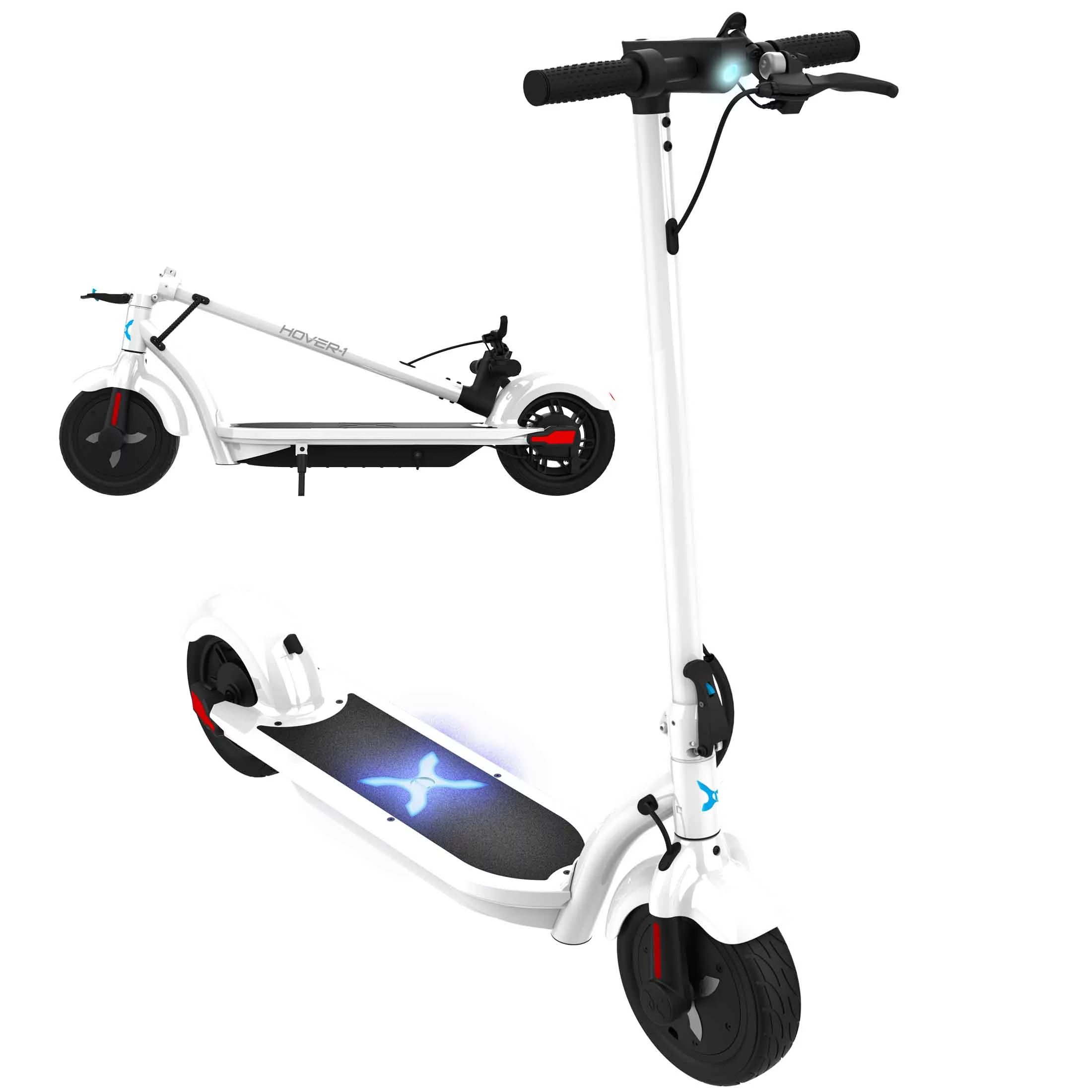Hover-1 Alpha Electric Scooter, 18 mph Speed, 264 lb Max Weight, Black, UL 2272 Certified - Womvr