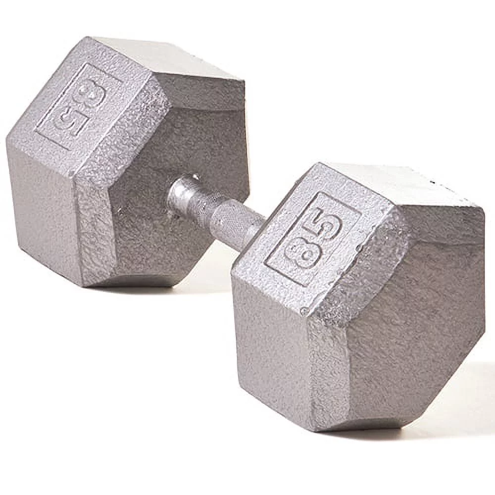 Champion Barbell?l Solid cast-iron Hex Dumbbell 3 -100lbs (SOLD INDIVIDUALLY) - Womvr