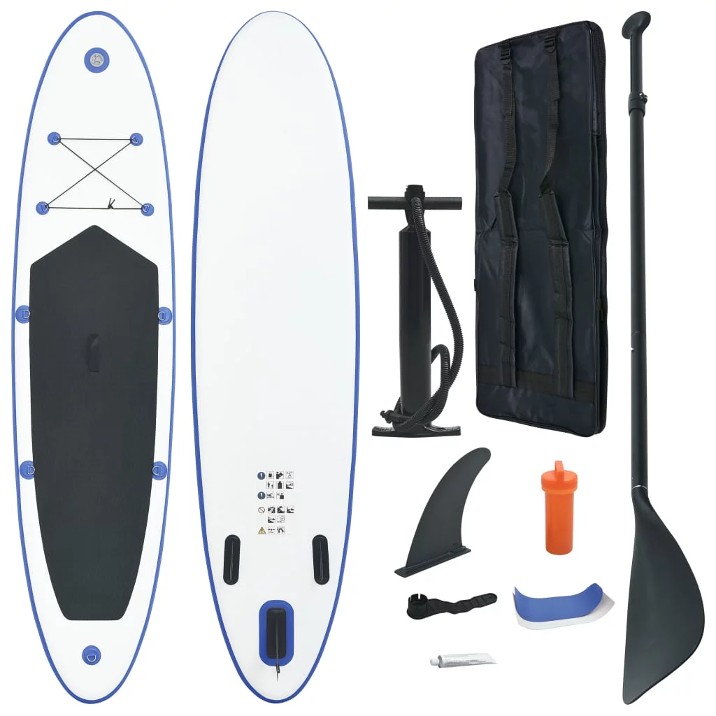 vidaXL Paddleboard Stand up Paddle Board Inflatable Paddle Board Sup Surboard - Womvr