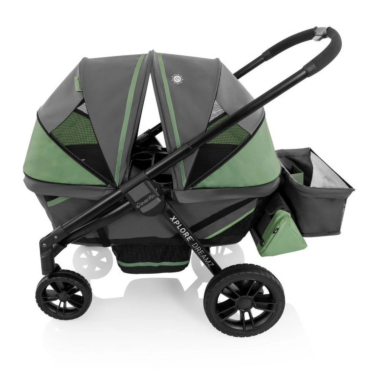 Evenflo Pivot Xplore All Terrain Stroller Wagon, Adventurer, Unisex, 6 Months - 5 Years - Womvr