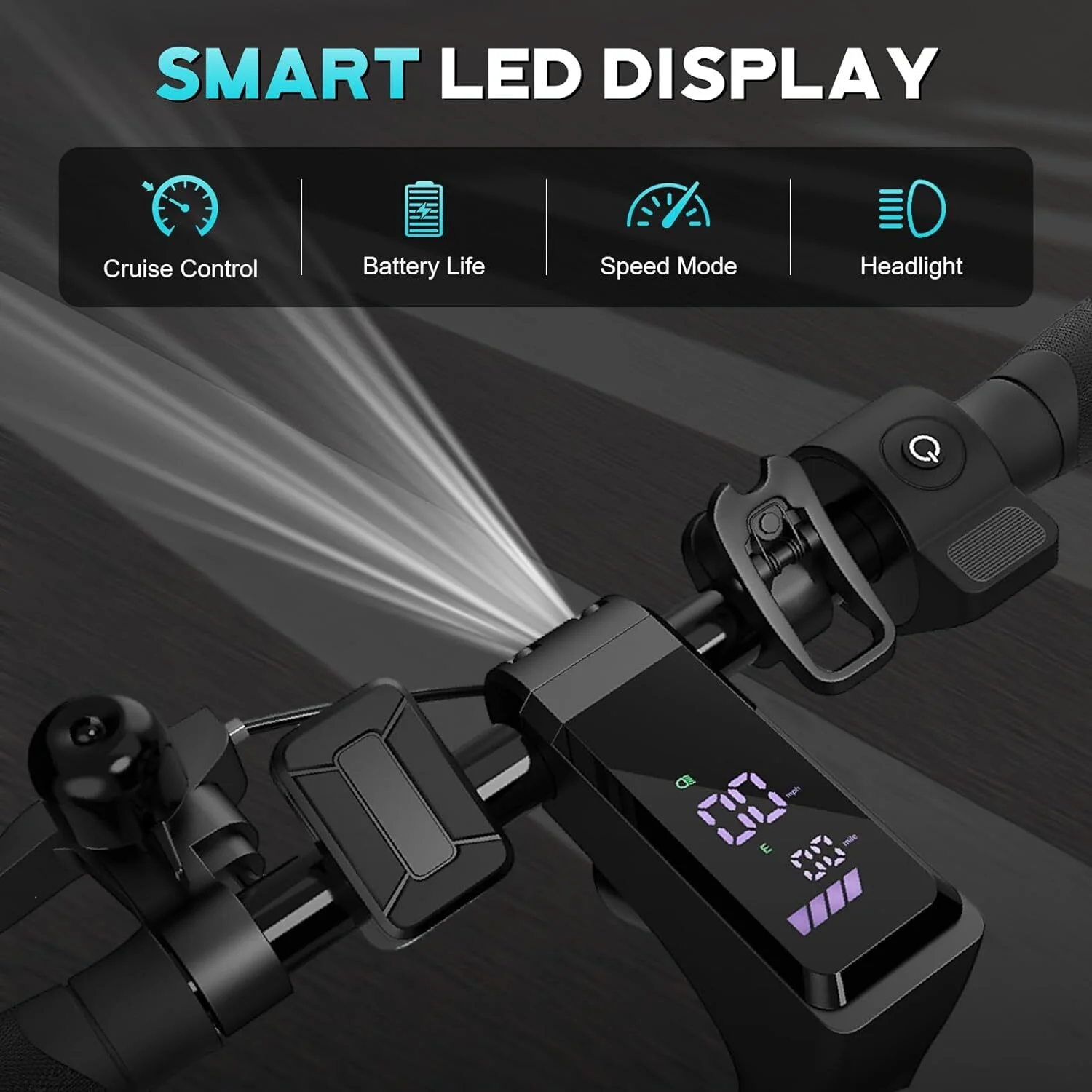 Electric Scooter Adults, 10 