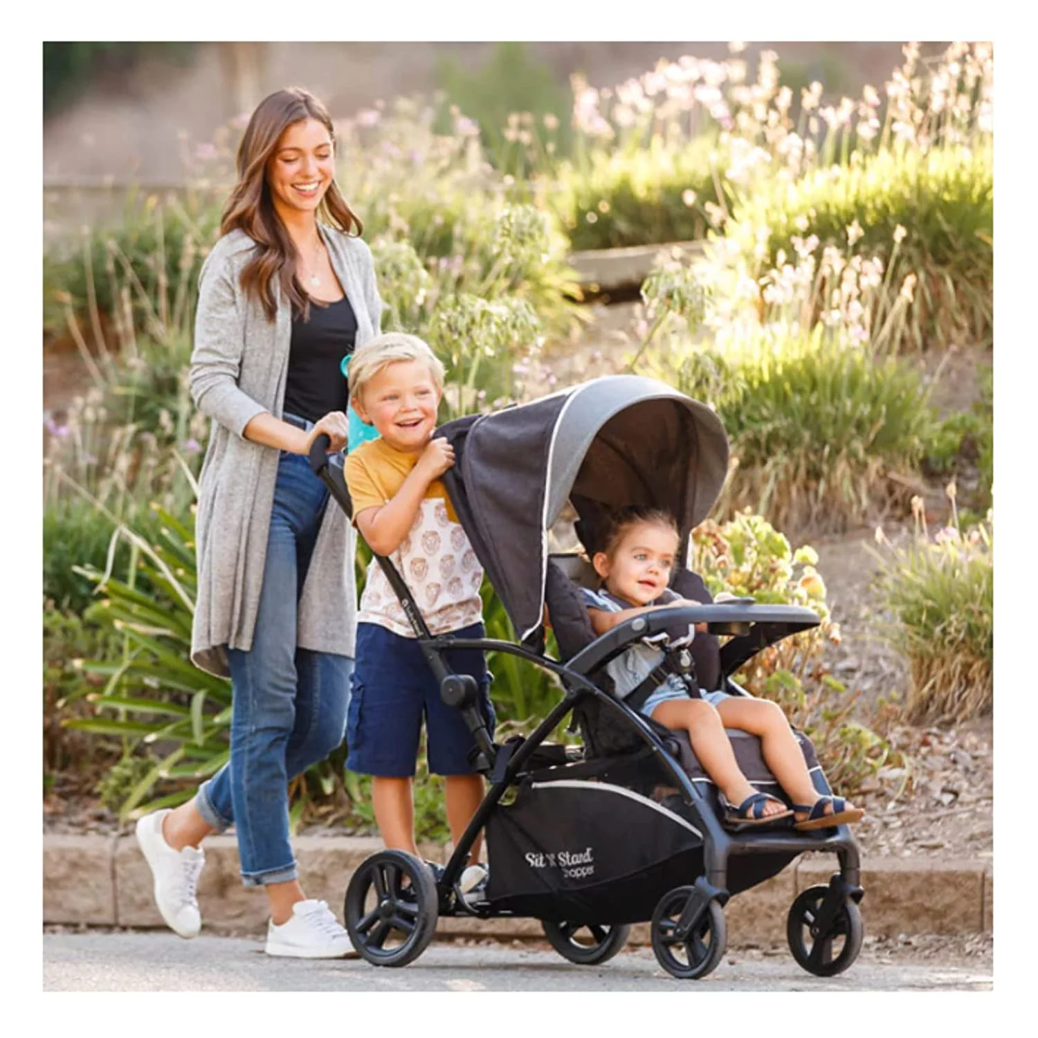Baby Trend Navigator Double Jogger Stroller, Tropic - Womvr
