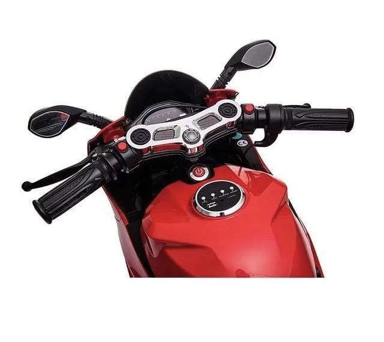Elegant Electronix Ducati Style MP3 System Electric Mini Kids Unisex Motorcycle 24 V - Womvr