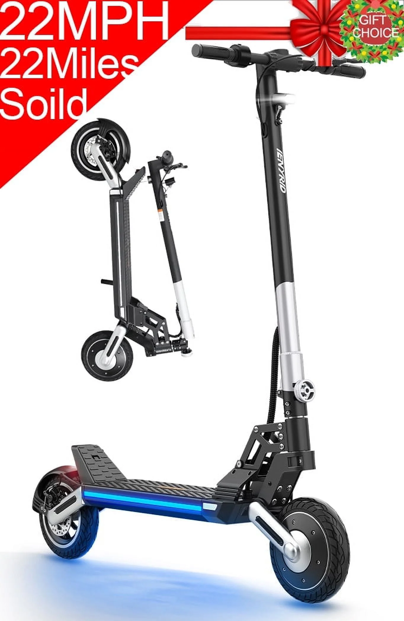 Electric Scooter 28 mph & 25 Miles 700W Kick Scooter, 10