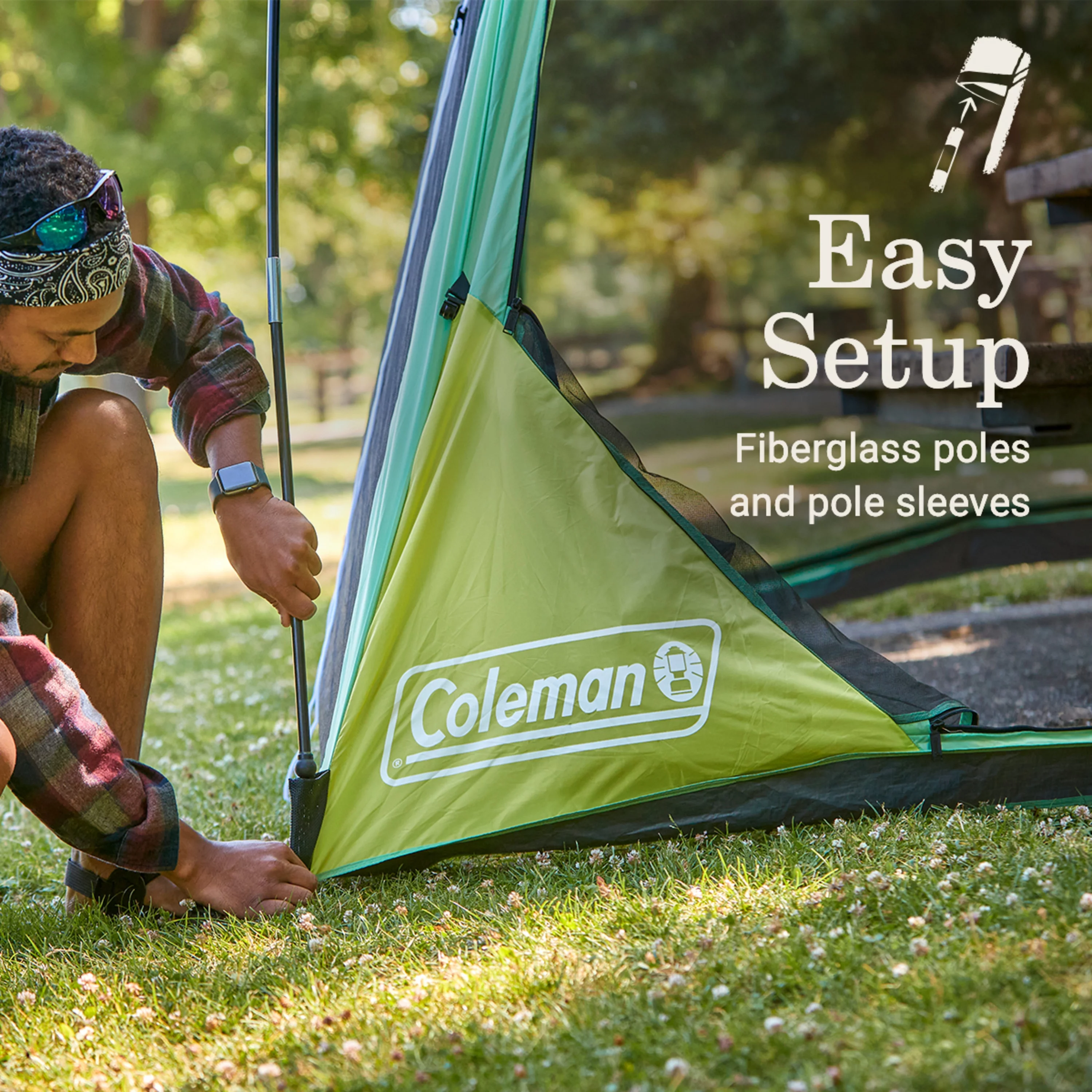 Coleman Skyshade 8 x 8 Screen Dome Tent - Womvr