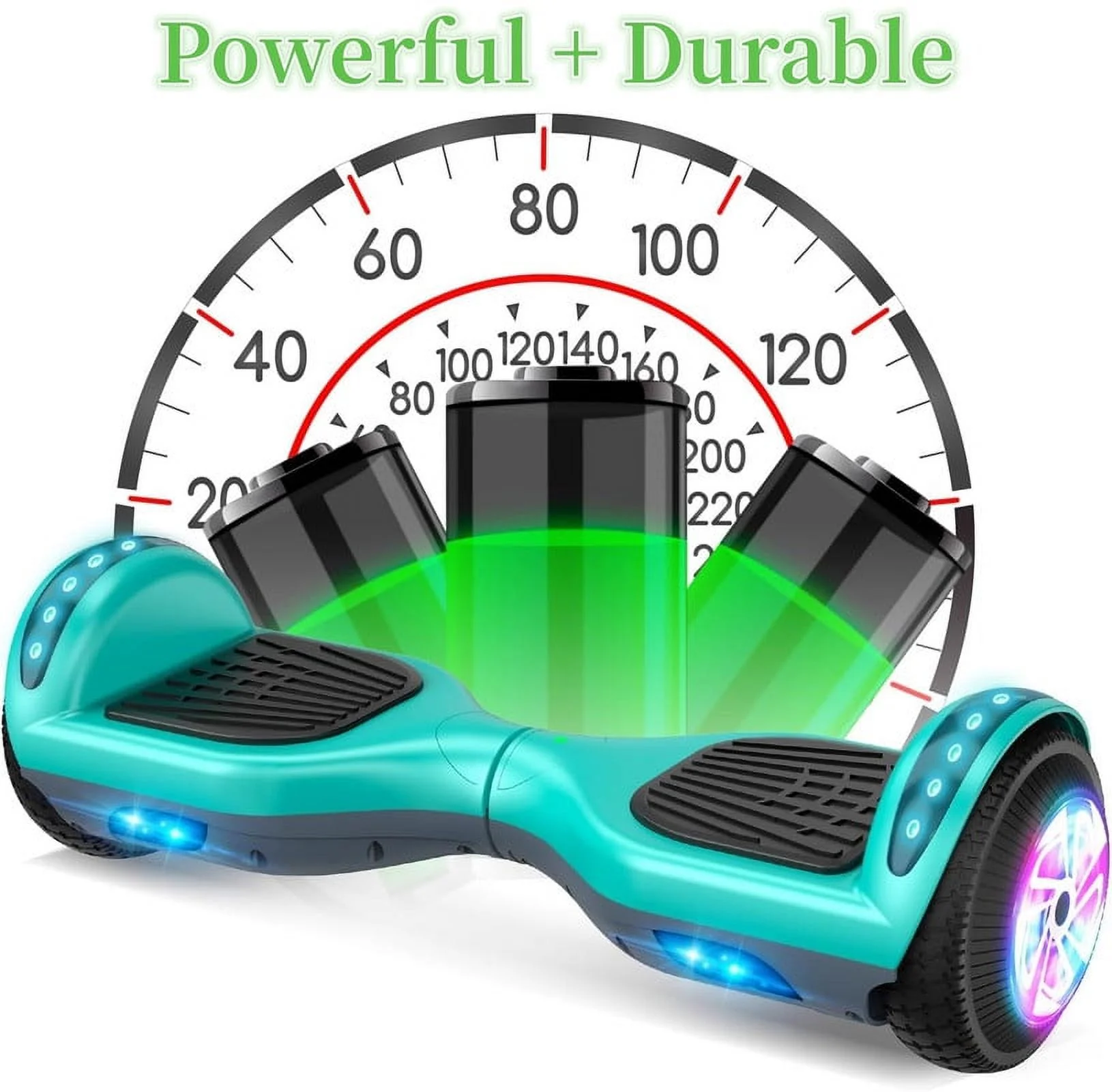 JOLEGE Hoverboard Go Kart Combo, 6.5