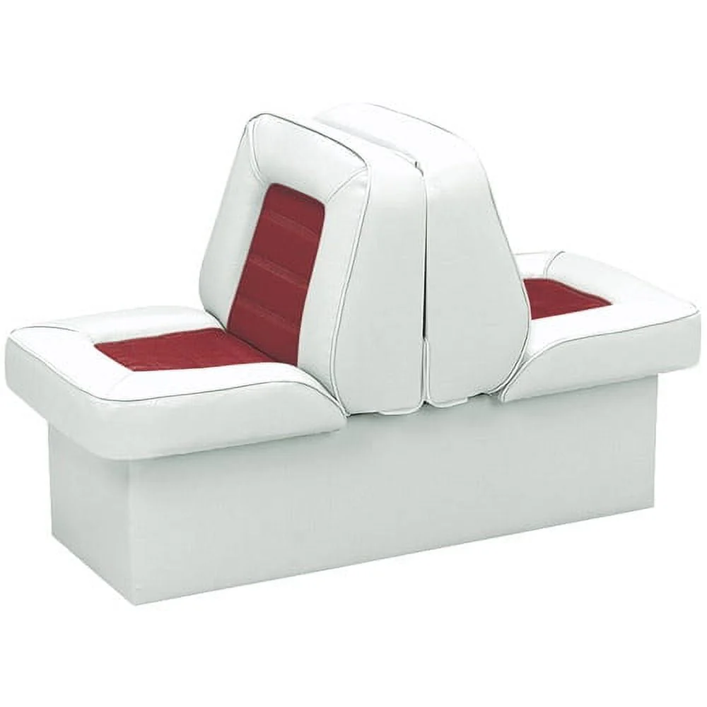 Wise 8WD505P-1-710 Bucket Style Back to Back Lounge Seat, White - Womvr
