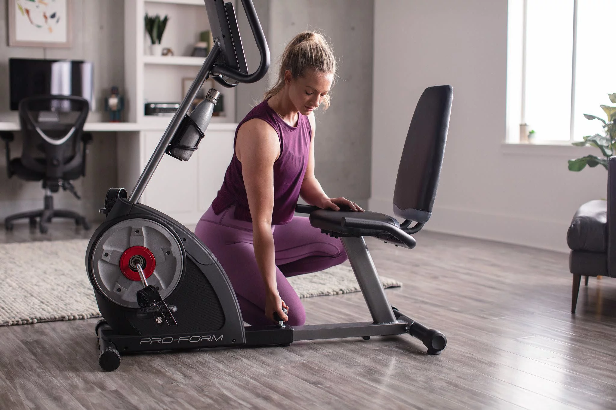 ProForm Cycle Trainer 400 Ri Stationary Exercise Bike, Compatible with iFIT Personal Training - Womvr