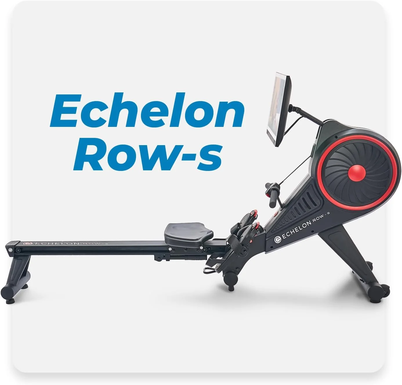 Echelon Row-S Smart Rowing Machine with 22