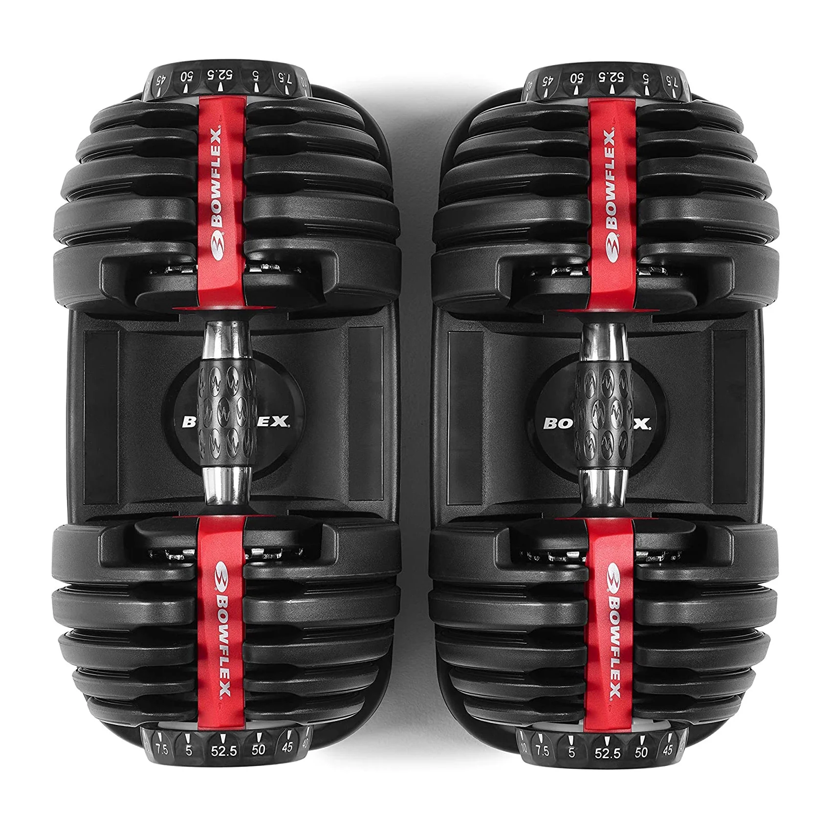 BowFlex SelectTech 552 Dumbbells, Adjustable, Pair, Free 2-Month JRNY Membership - Womvr