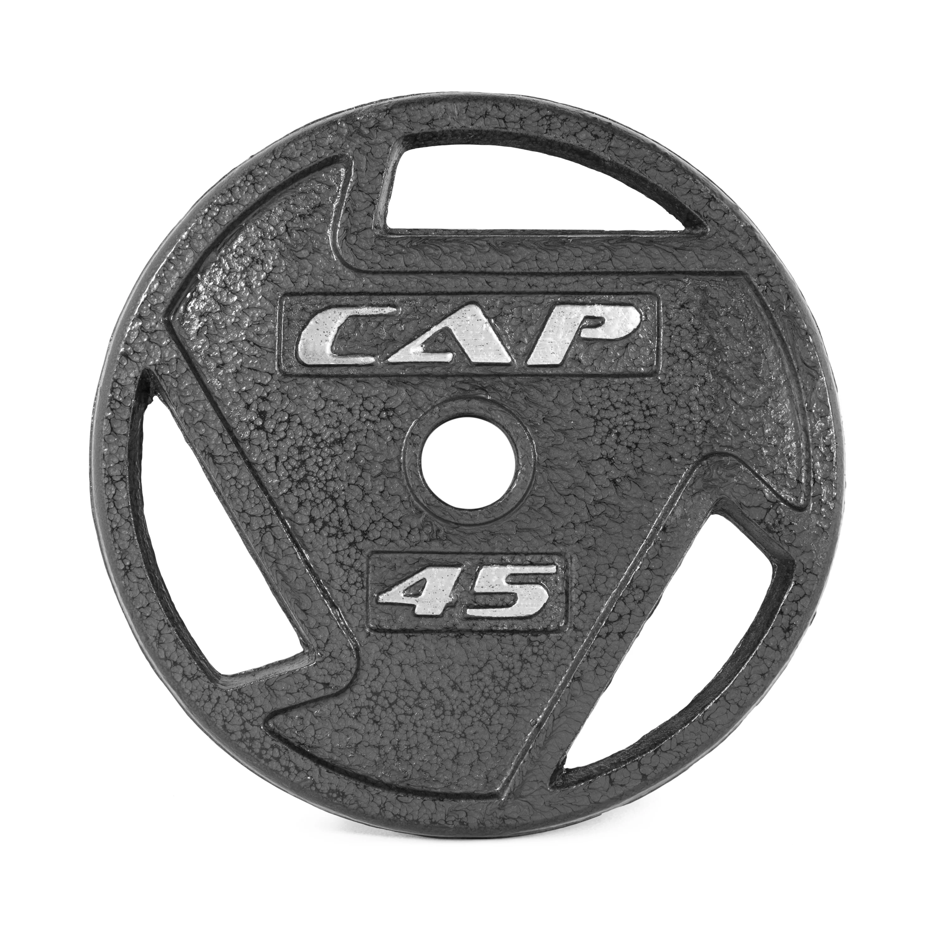 CAP Barbell, 2.5lb Olympic Grip Plate, Black - Womvr