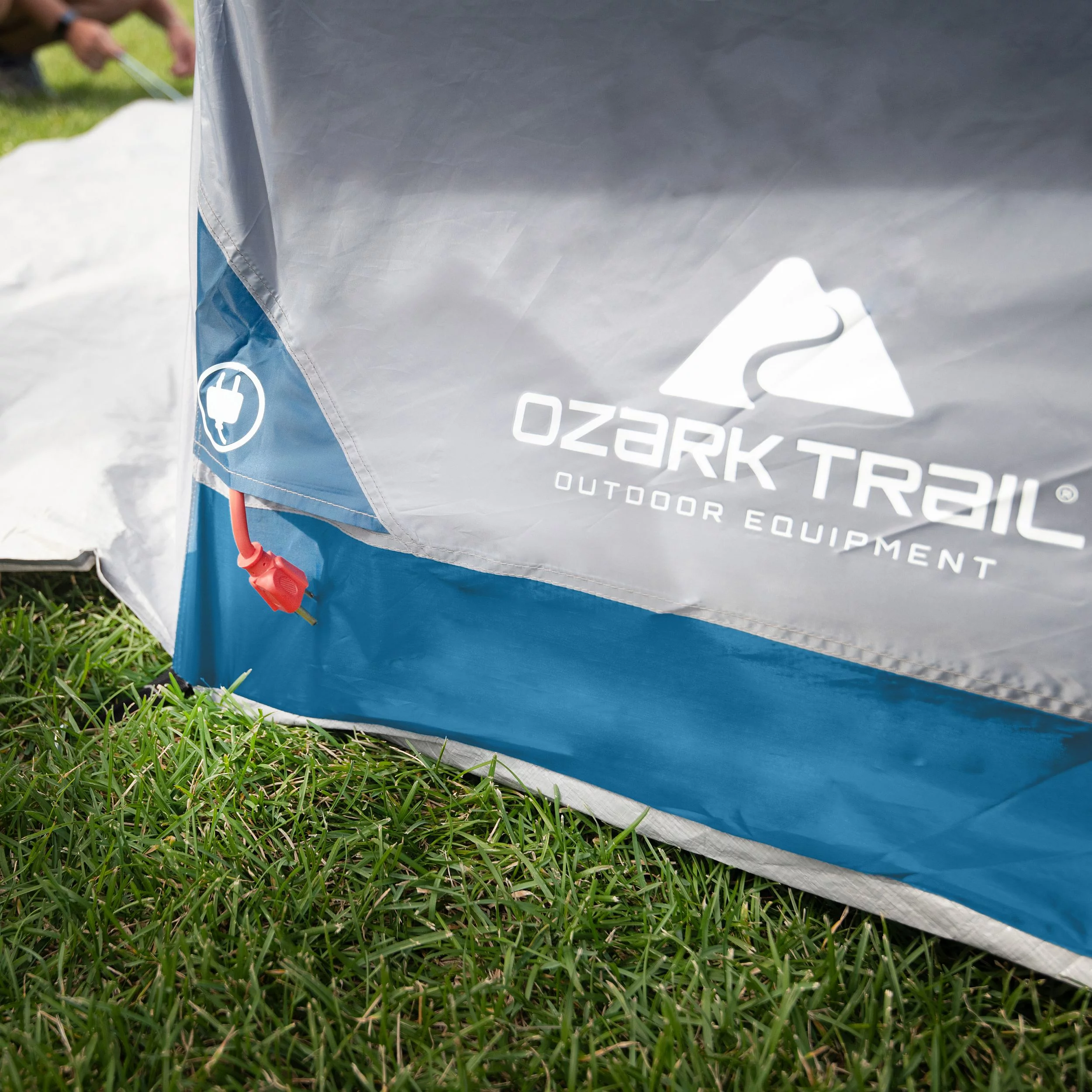 Ozark Trail Crystal Caverns 10-Person Festival Tent, with 2 Entrances - Womvr