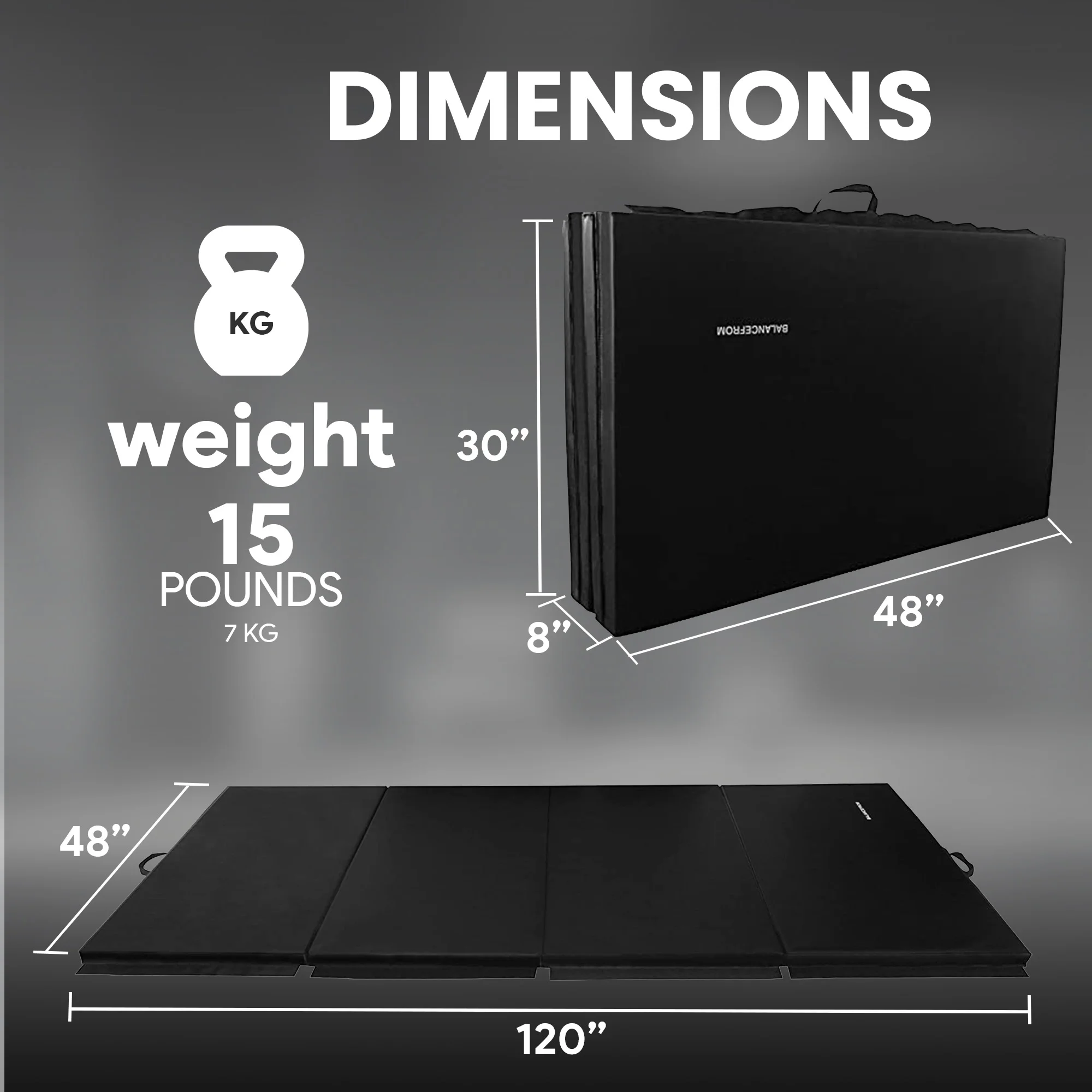 BalanceFrom Fitness 120 x 48