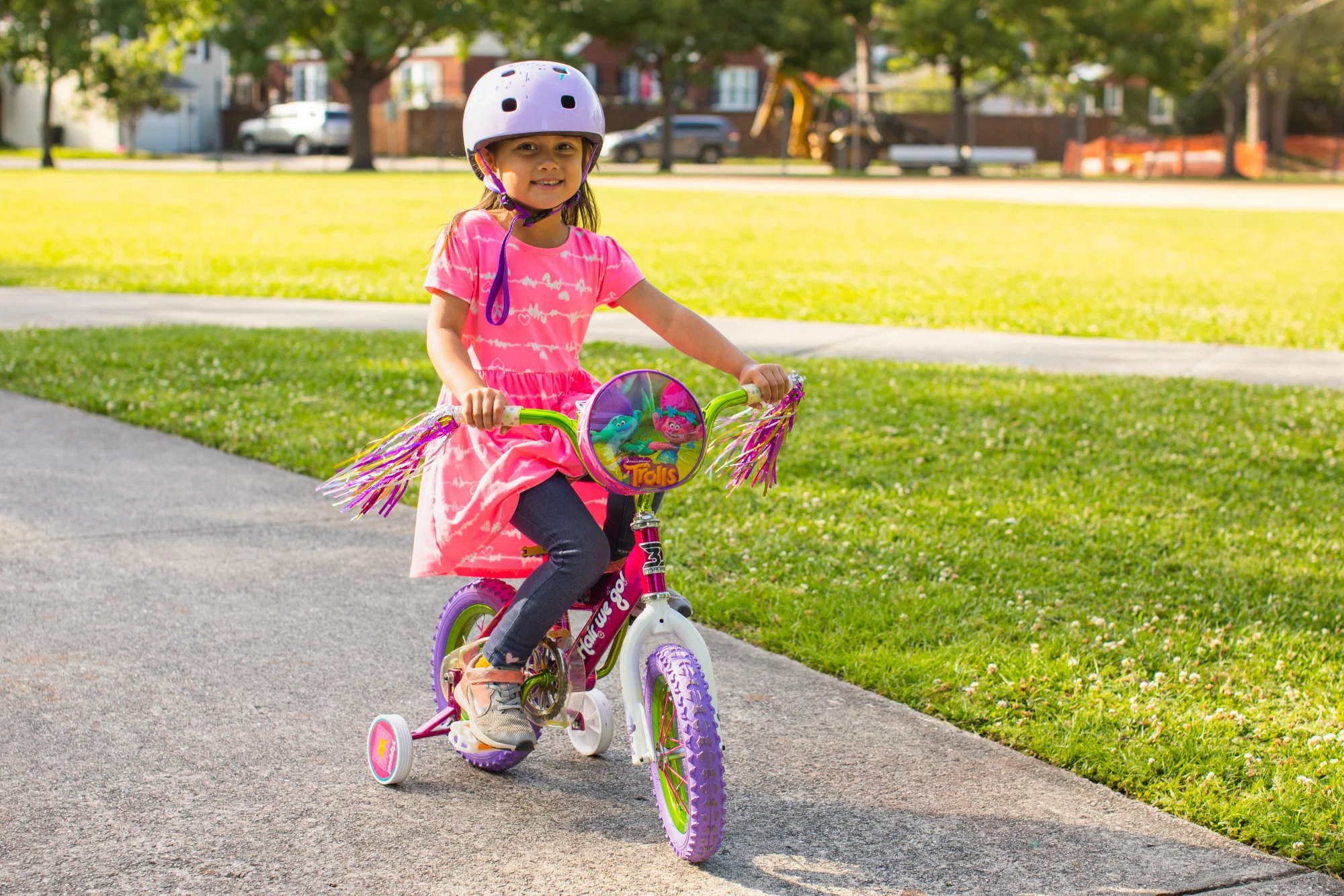 Dynacraft Trolls 12-Inch Girls BMX Bike For Age 3-5 Years - Womvr