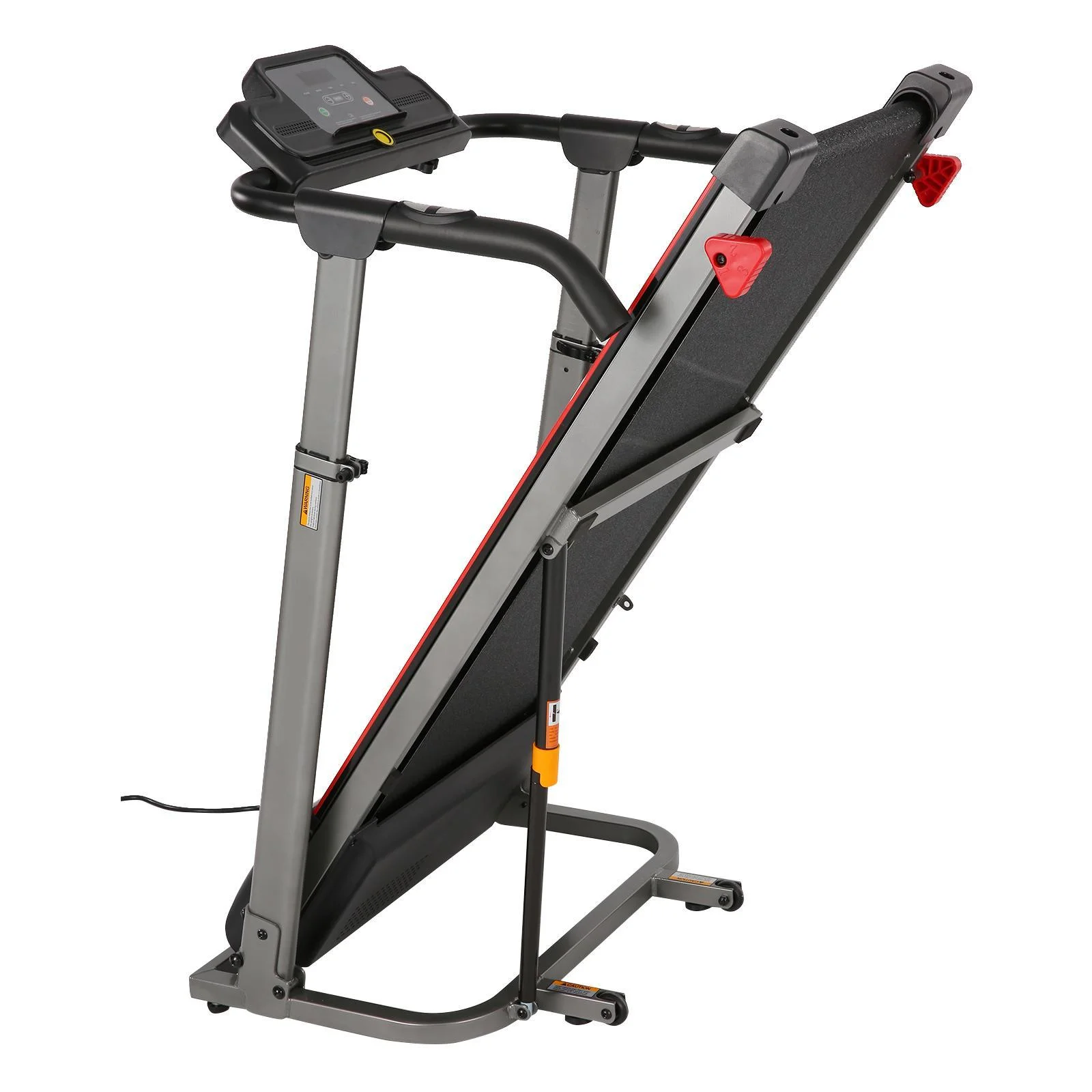 Tikmboex 300Lbs Treadmill with Desk - 2.5 HP Portable Folding Treadmill for Home, Running Machine with Incline（Gray） - Womvr