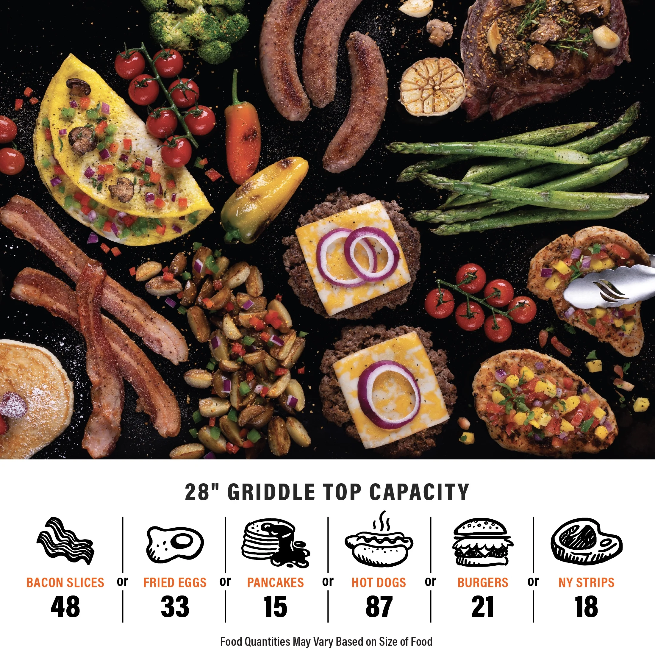 Blackstone Adventure Ready 2-Burner 28” Propane Griddle with Omnivore Griddle Plate - Womvr