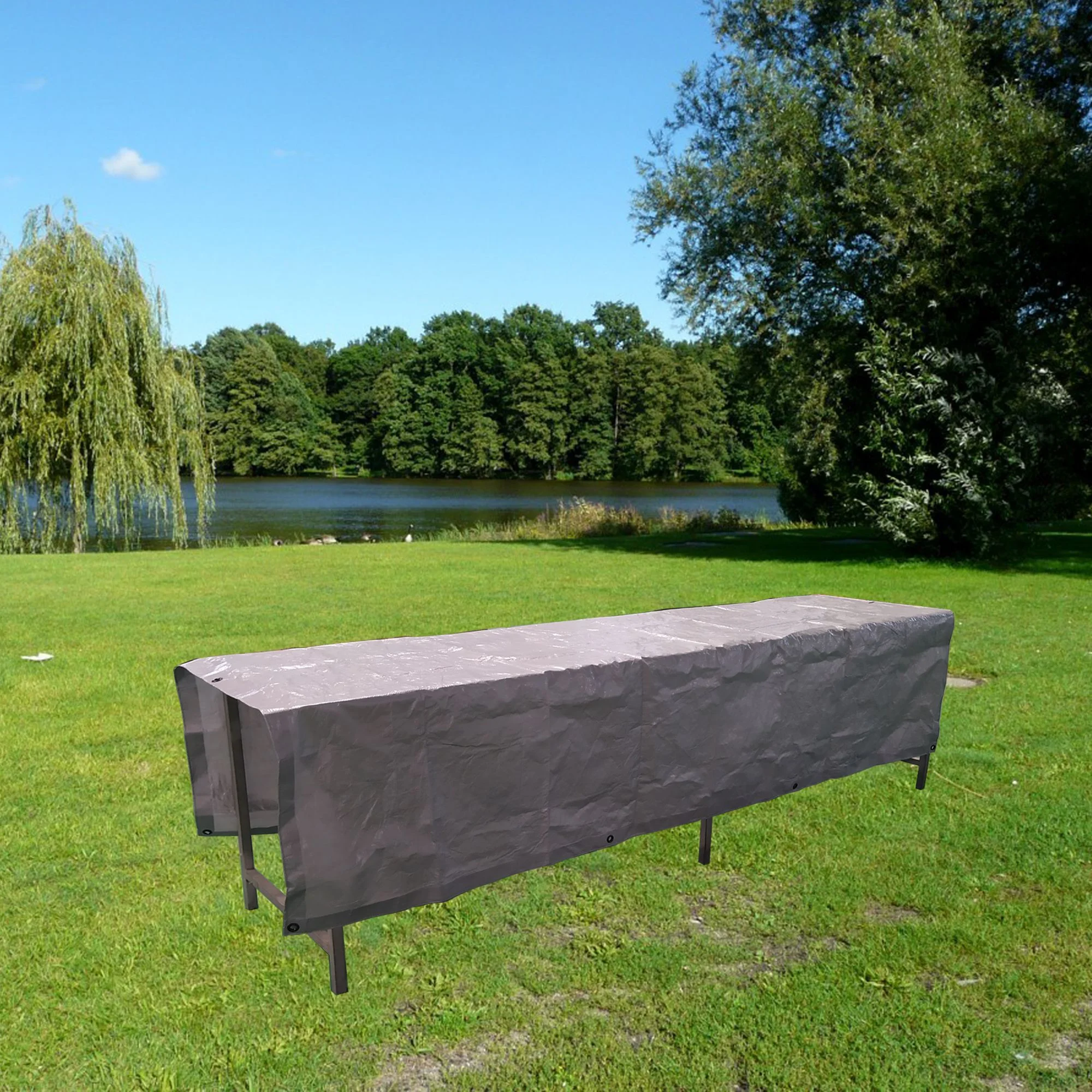 Hyper Tough Weather Resistant Medium Duty 8 x 10' Polyethylene Tarp - Womvr