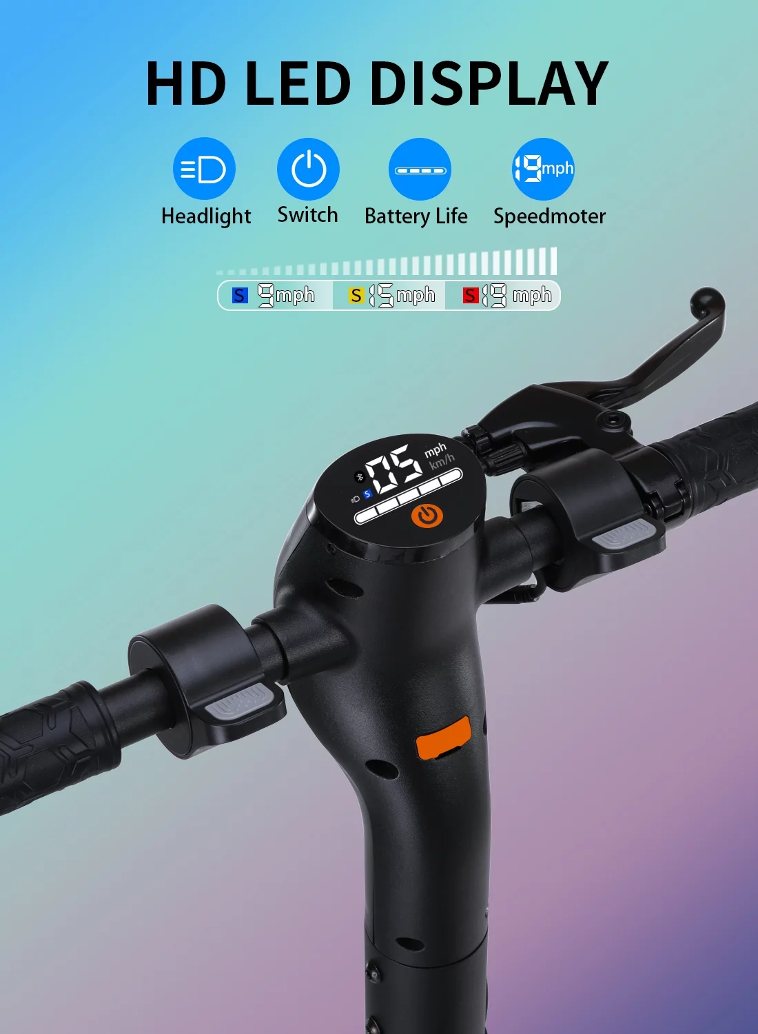 MICROGO M5 Pro Electric Scooter, 500W Motor 10