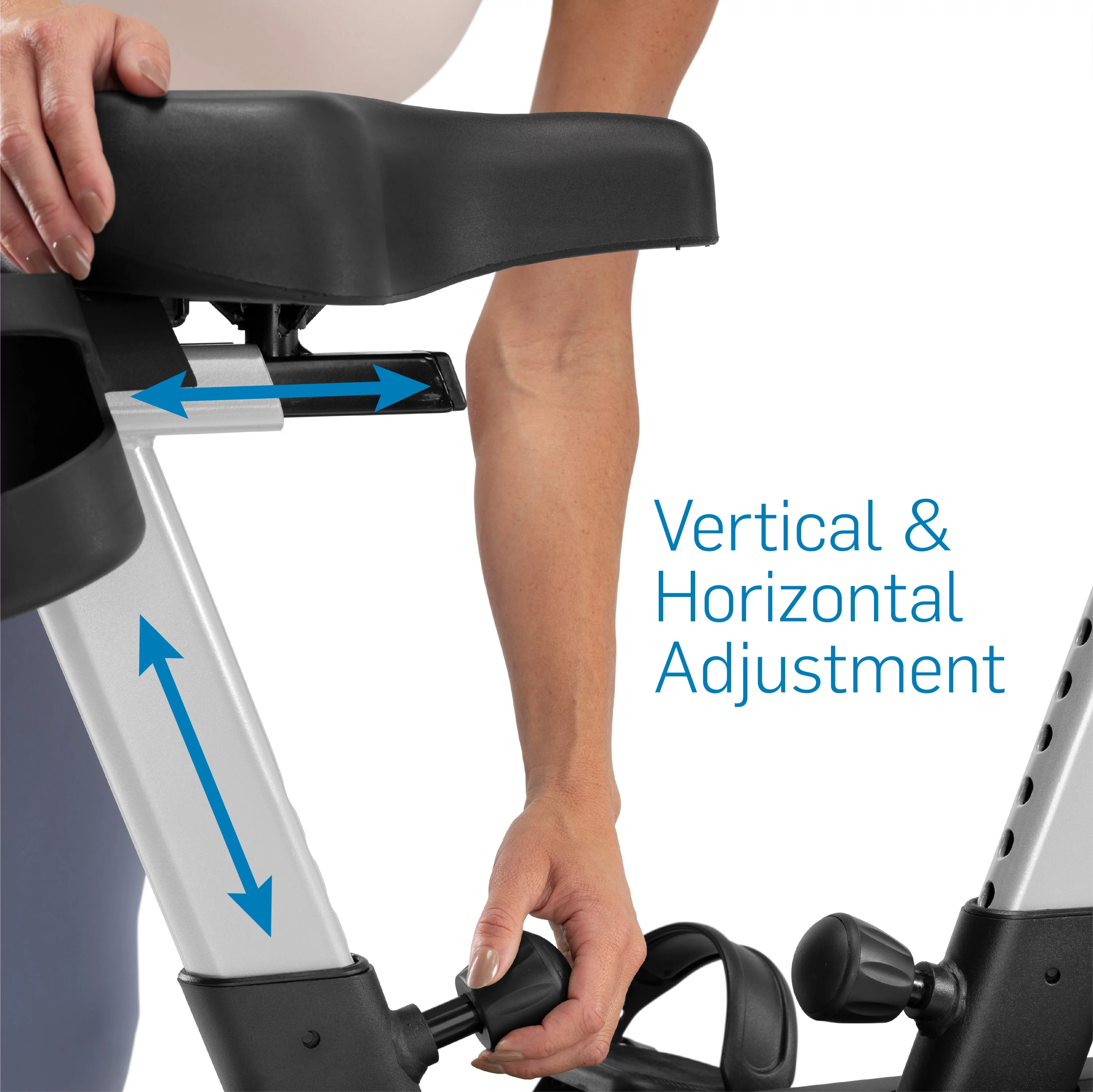 NordicTrack Studio Bike with 7” Smart HD Touchscreen and 30-Day iFIT Family Membership - Womvr