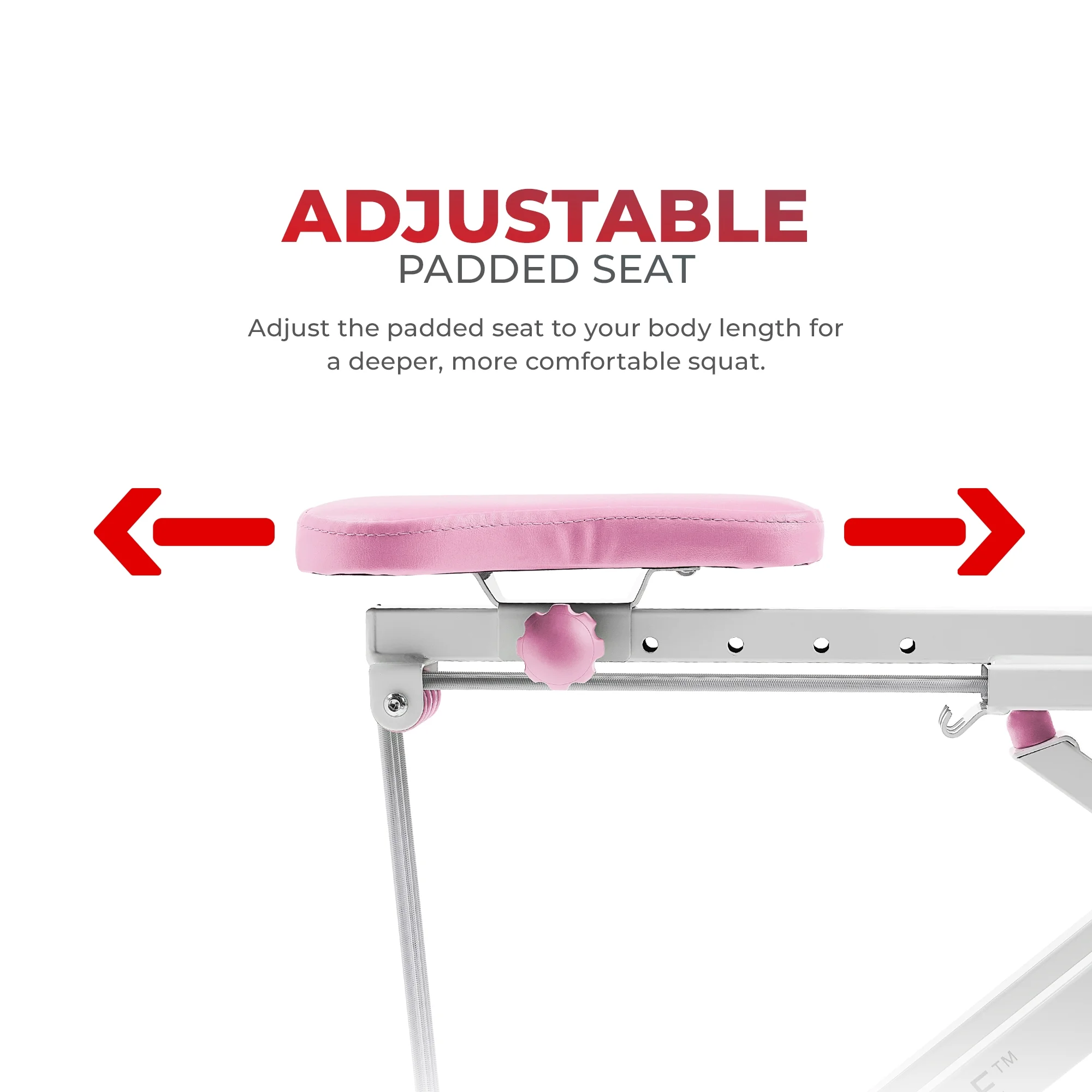 Sunny Health & Fitness Smart Upright Row-N-Ride Exerciser, Squat Assist Trainer for Glutes Workout with Adjustable Resistance, Easy Setup & Foldable, Glute & Leg Exercise Machine- NO. 077SMART - Womvr