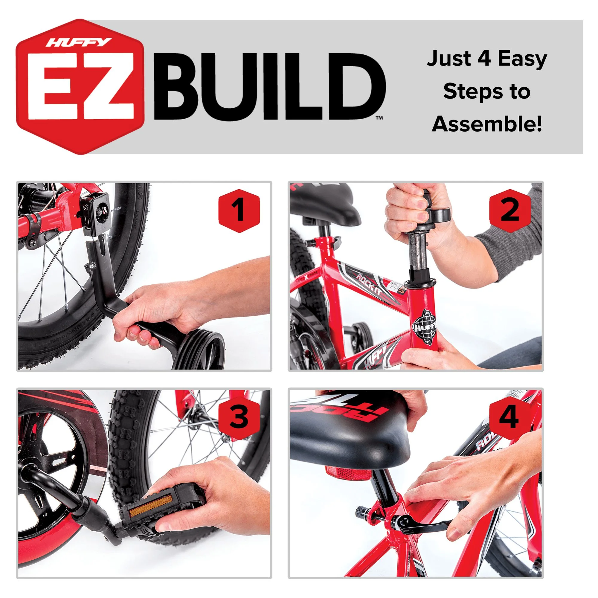 Huffy 16 in. Sea Star Kids Bike for Girls Ages 4 and up, Child, Metallic Purple - Womvr