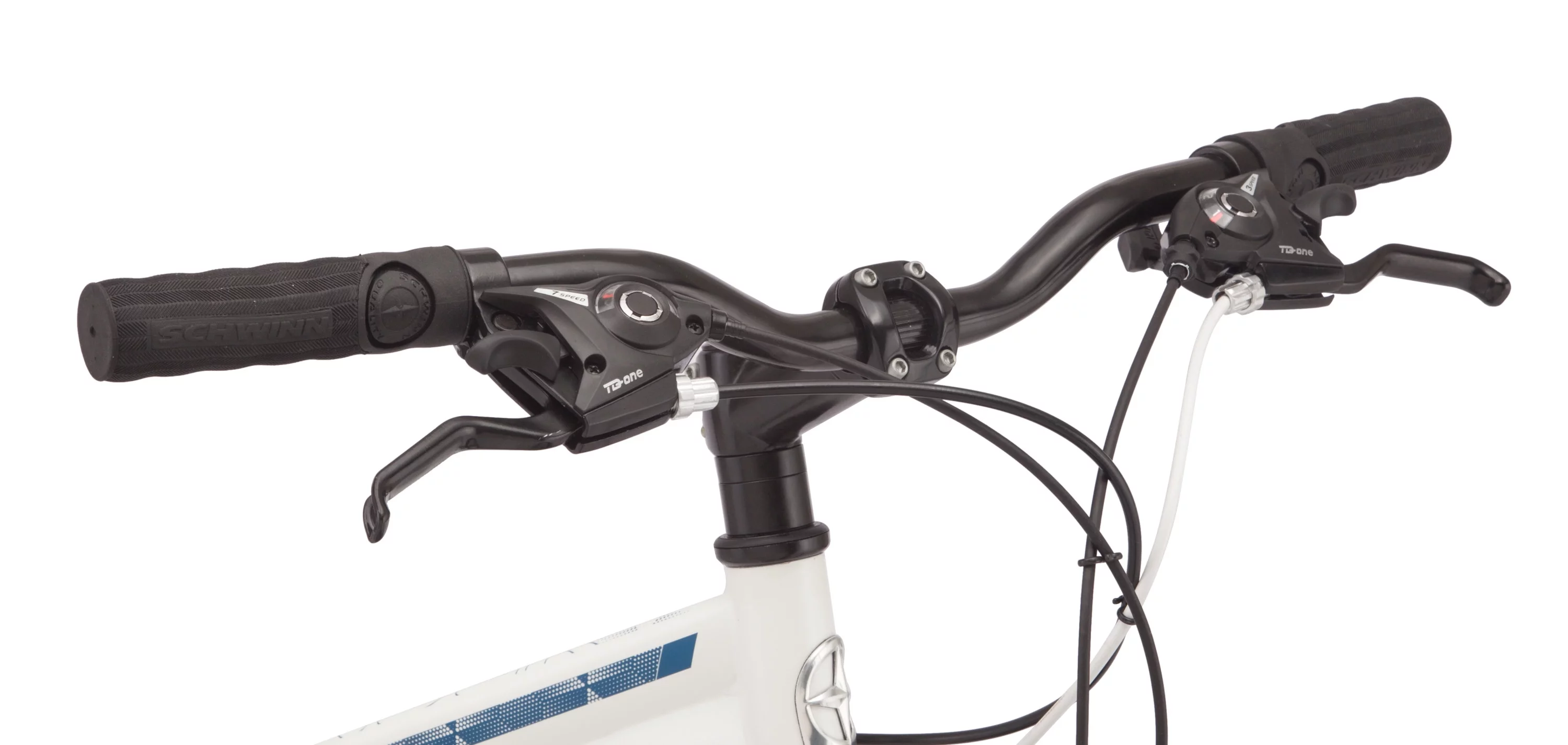 Schwinn Sidewinder Mountain Bike, 24-inch Wheels, 21 Speeds, Black / Teal - Womvr