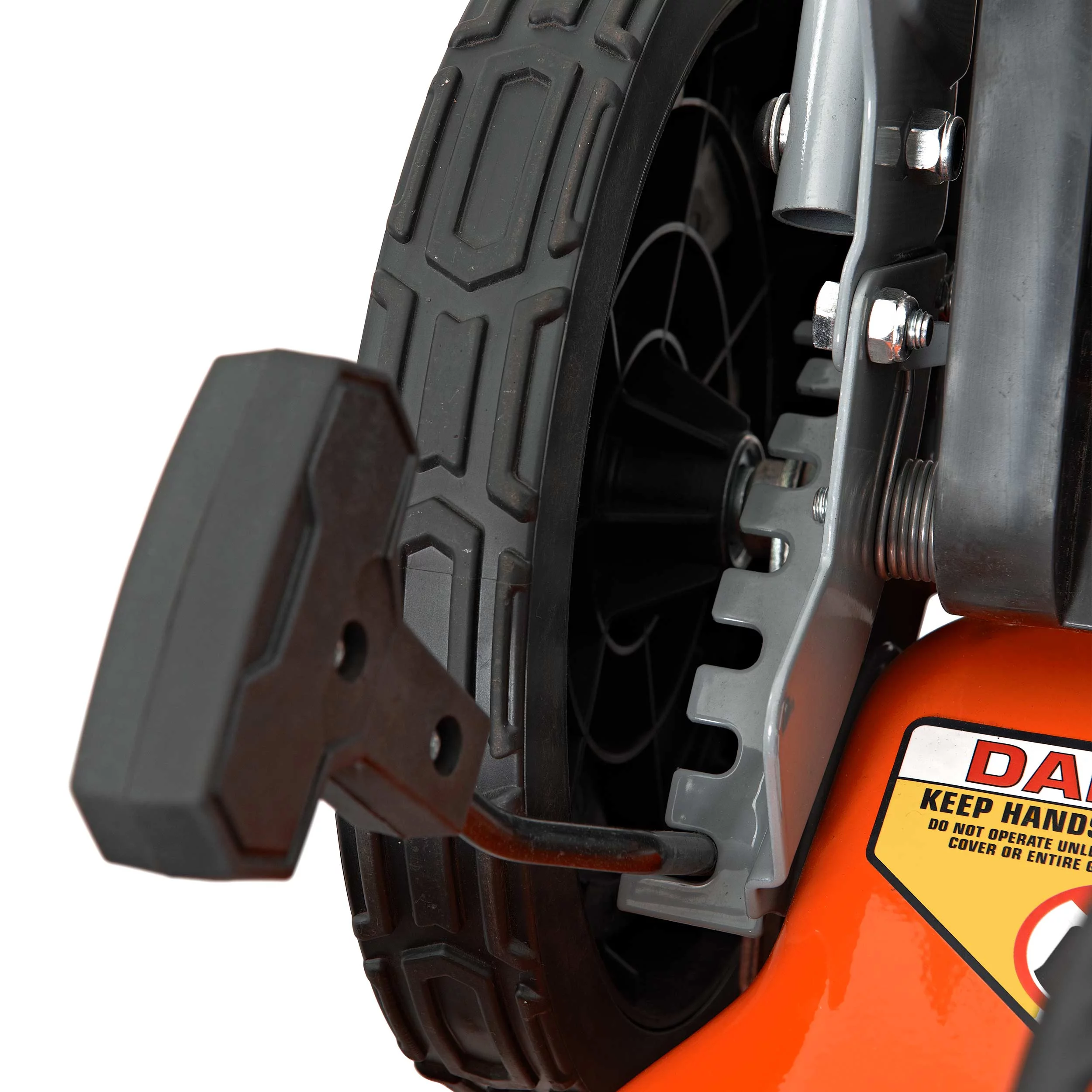 YARDMAX 21 in. 170cc 3-in-1 Gas Walk Behind Push Lawn Mower with High Rear Wheels - Womvr