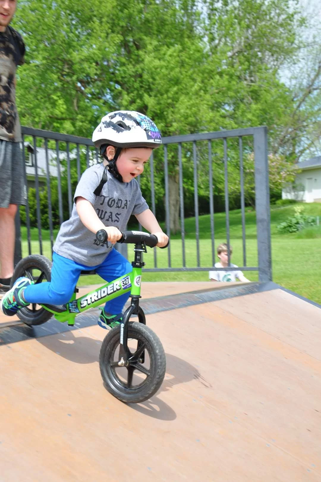 Strider - 12 Sport Balance Bike, Ages 18 Months to 5 Years - Blue - Womvr