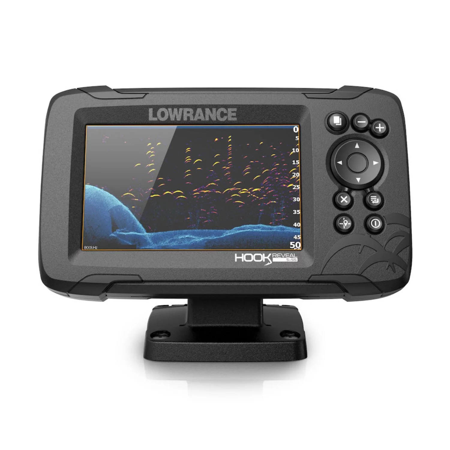 Lowrance Hook Reveal Fish finder Splitsht with Down scan Imaging without Mapping - Womvr