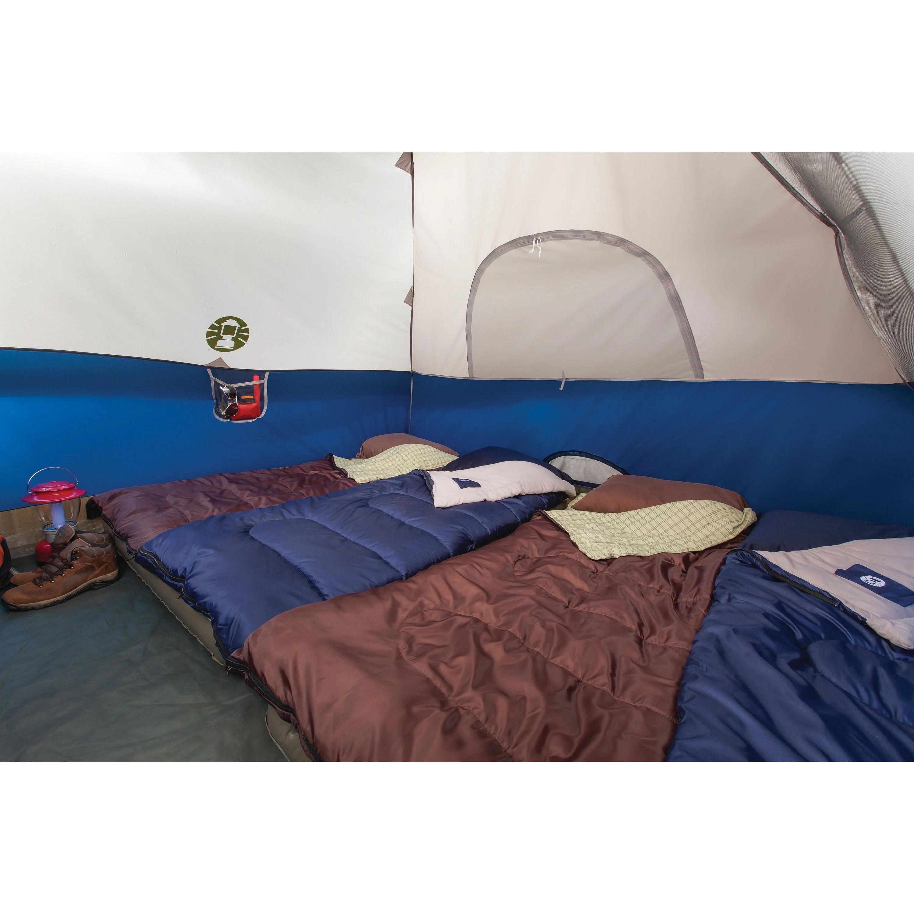 Coleman 6-Person Sundome Dome Camping Tent, Blue - Womvr