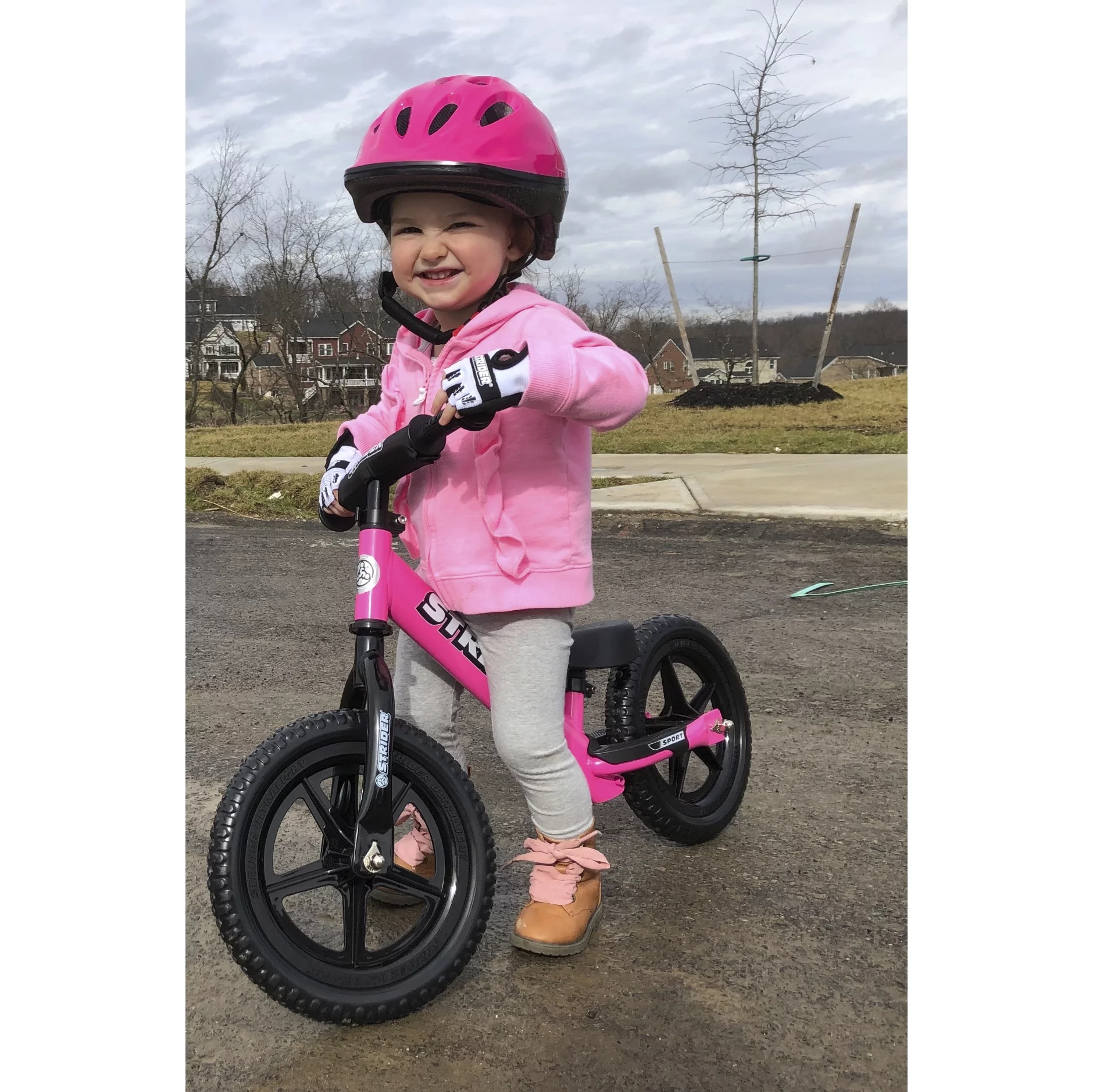 Strider - 12 Sport Balance Bike, Ages 18 Months to 5 Years - Blue - Womvr