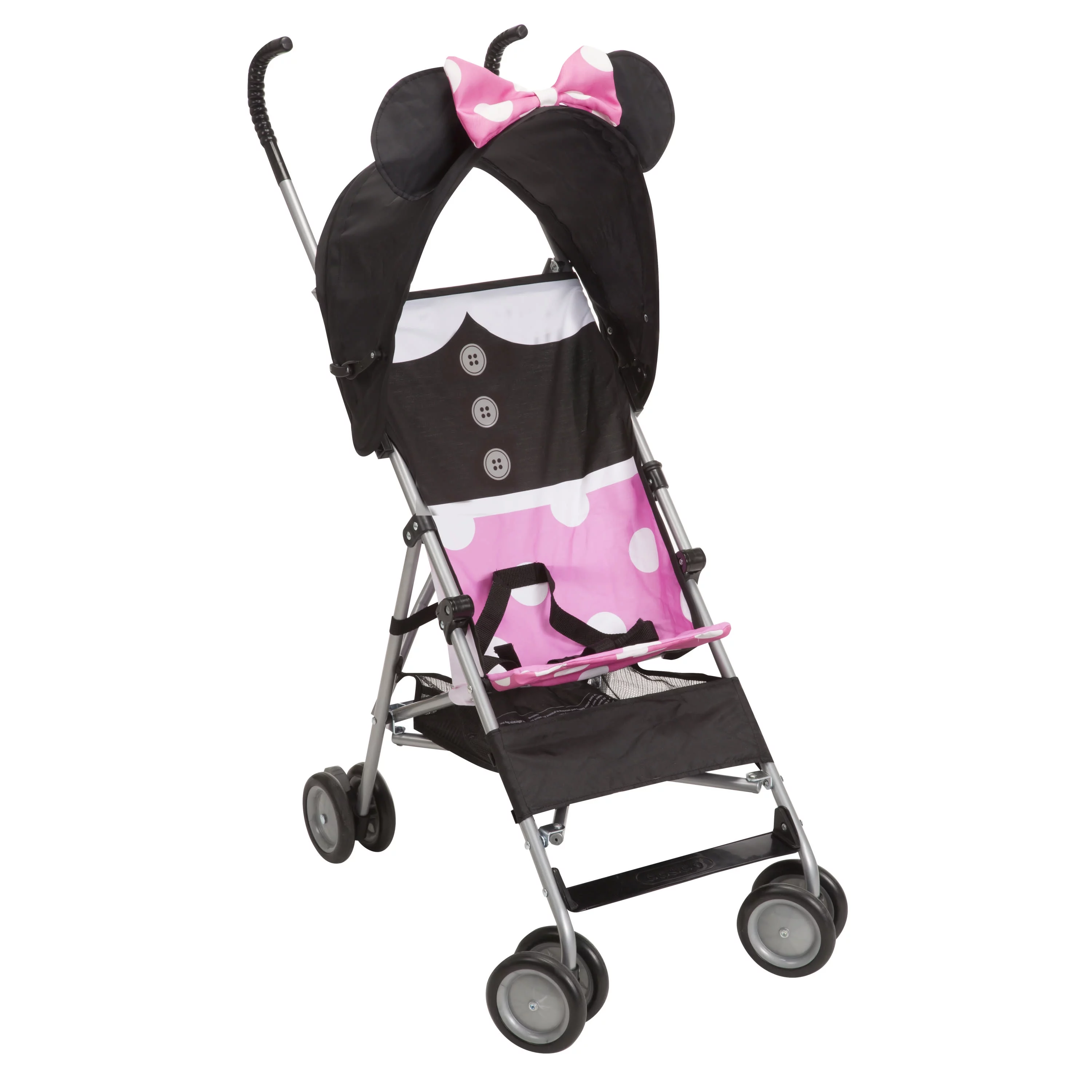 Disney Baby Comfort Height Character Umbrella Stroller with Basket, Modern Minnie - Womvr