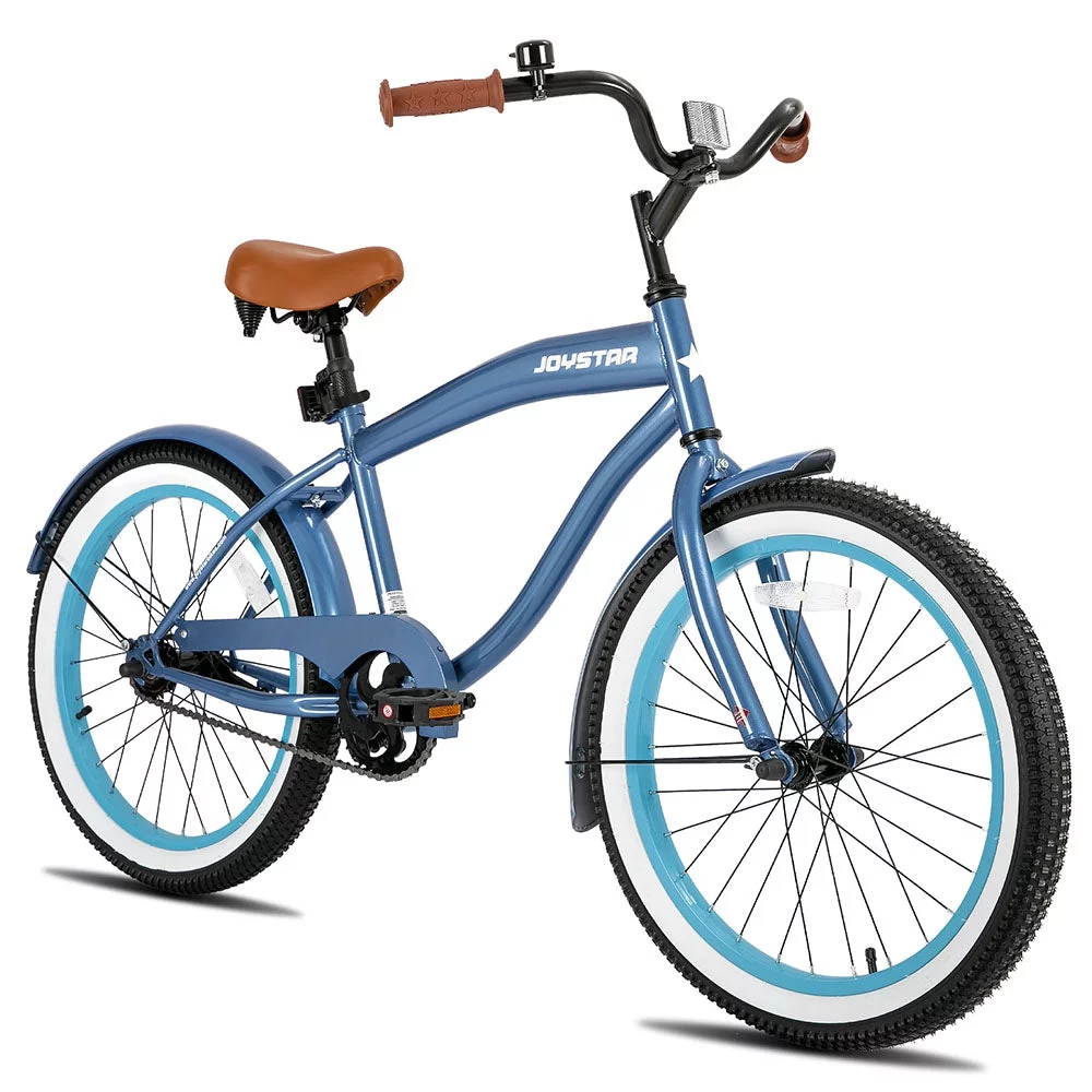 JOYSTAR 20 24 26 Inch Beach Cruiser Bike for Kids, Youth, Men and Women - Womvr