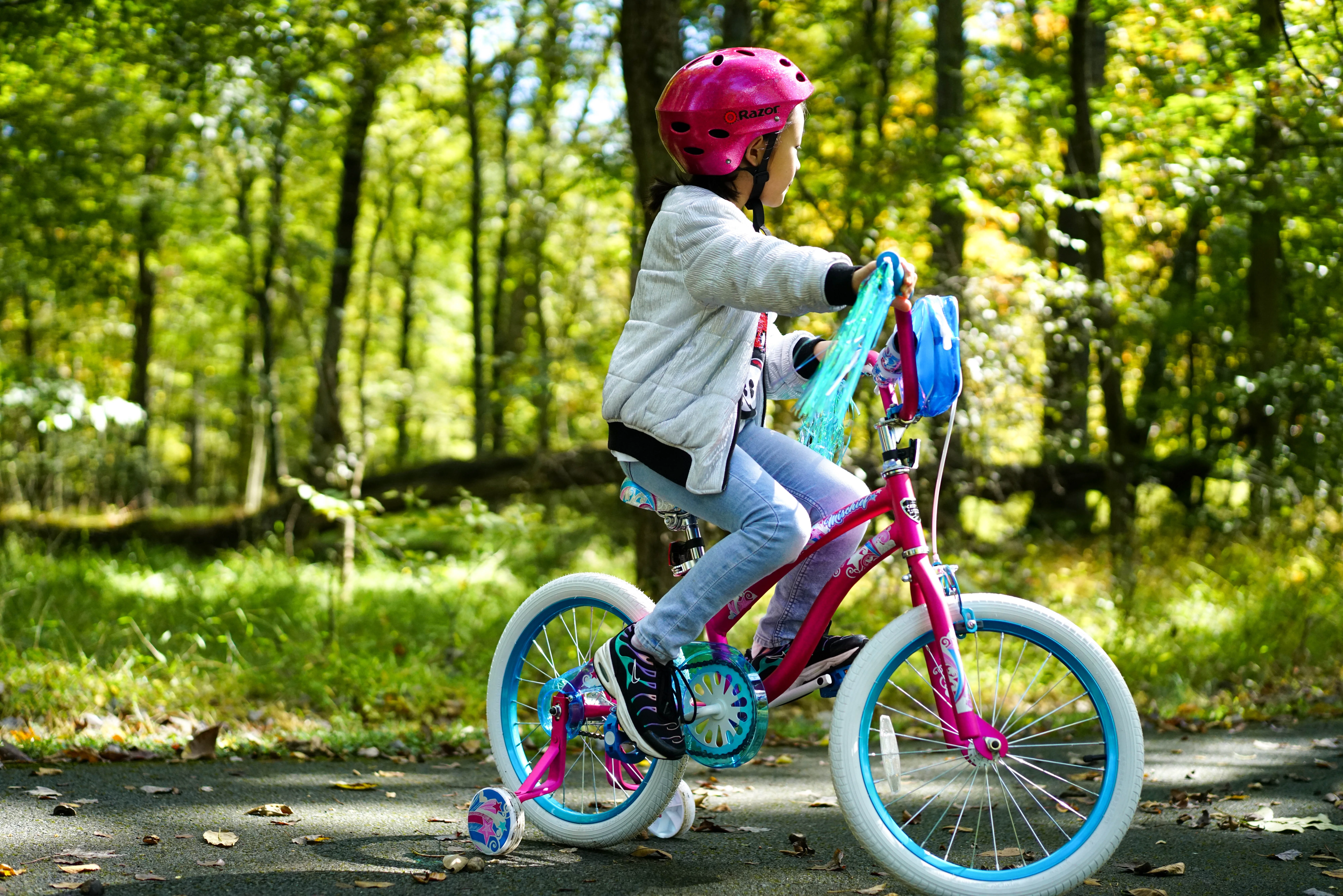 Kent 18 in. Mischief Girl's Child Bike, Pink and Blue - Womvr