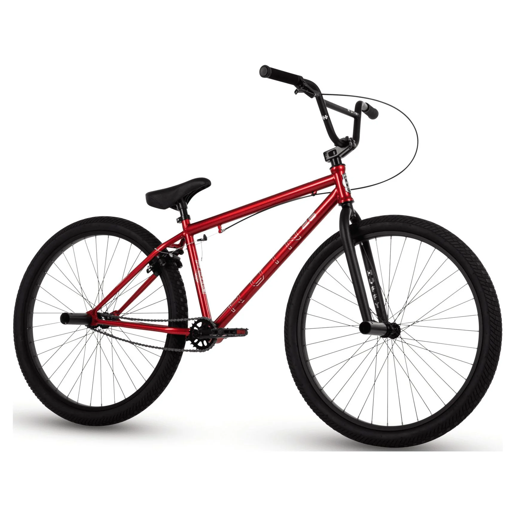 Huffy Ruin 26-inch Men's BMX Freestyle Bicycle, Ages 12+ Years,  Red - Womvr