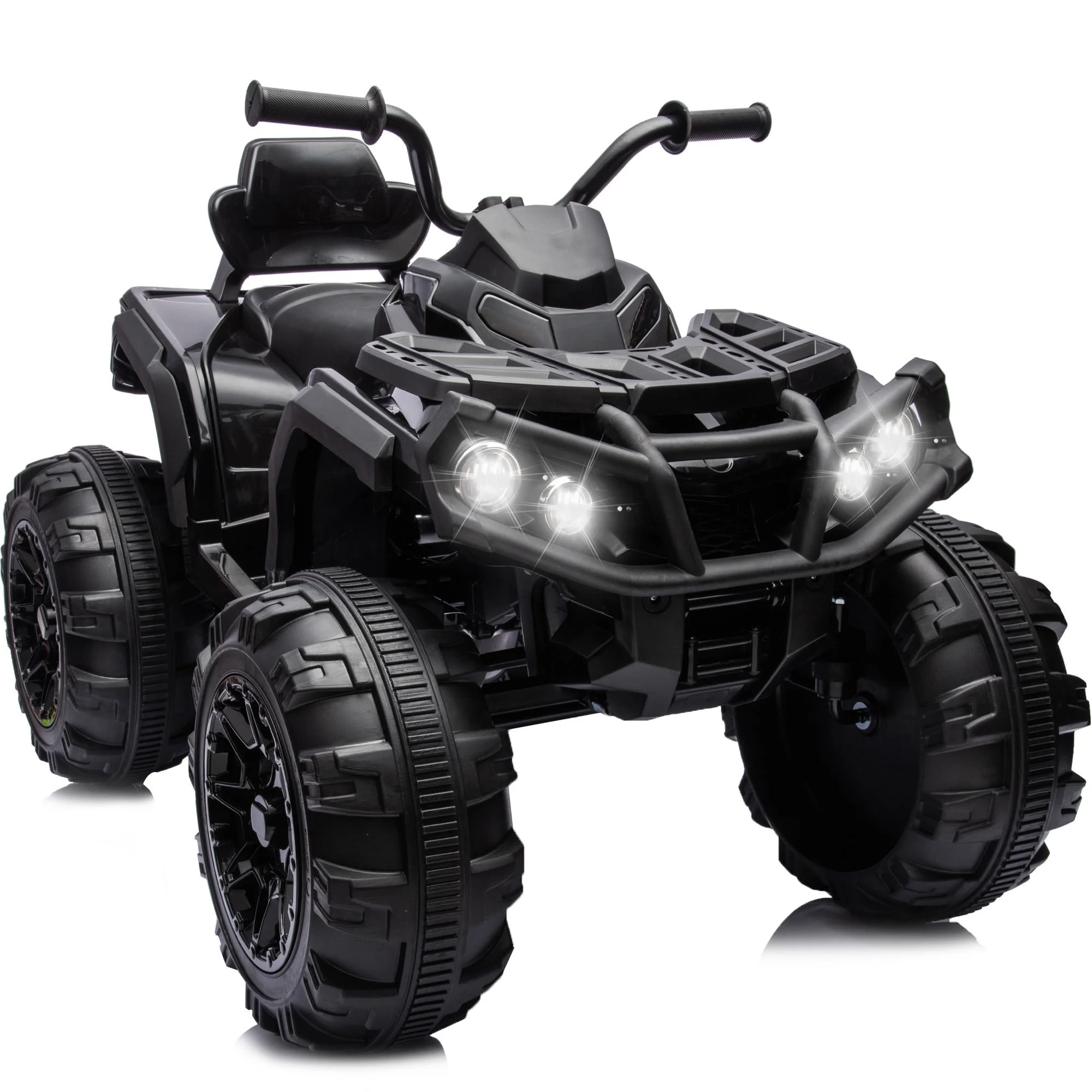 Hikiddo Kids ATV 4 Wheeler, 24V Kids Ride on Toy for Big Kid w/Bluetooth, 400W Motor - Green - Womvr
