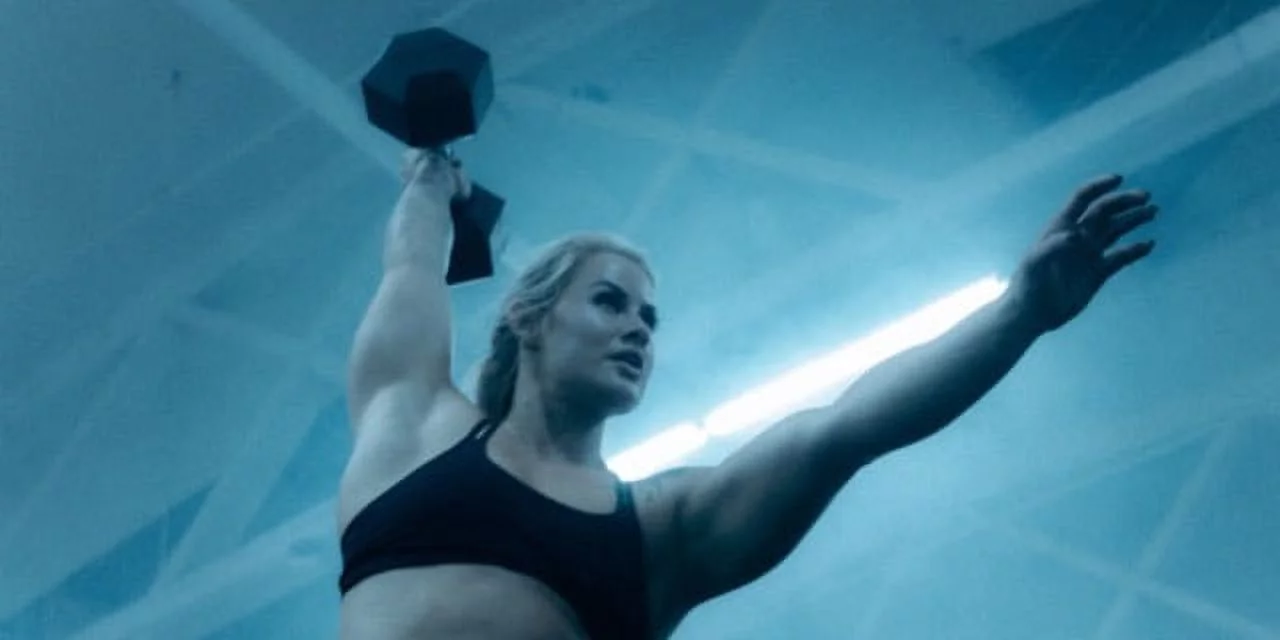 Tru Grit Fitness 10lb Black Rubber Hex Dumbbell, Pair - Womvr