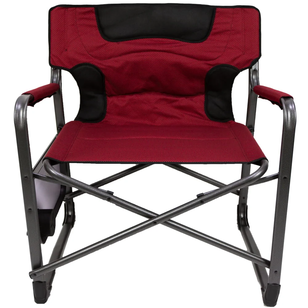 Ozark Trail Camping Director Chair XXL, Blue, Adult, 10lbs - Womvr