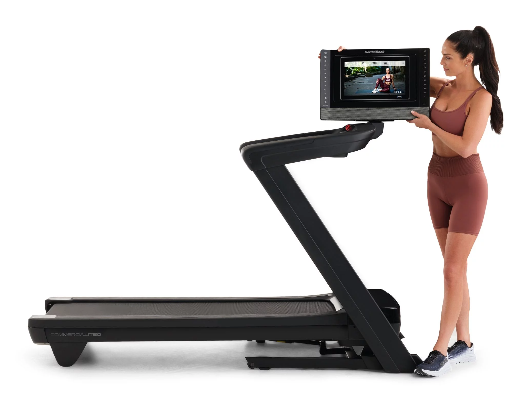 NordicTrack Commercial Series 1750; iFIT-enabled Treadmill for Running and Walking with 14” Pivoting Touchscreen - Womvr