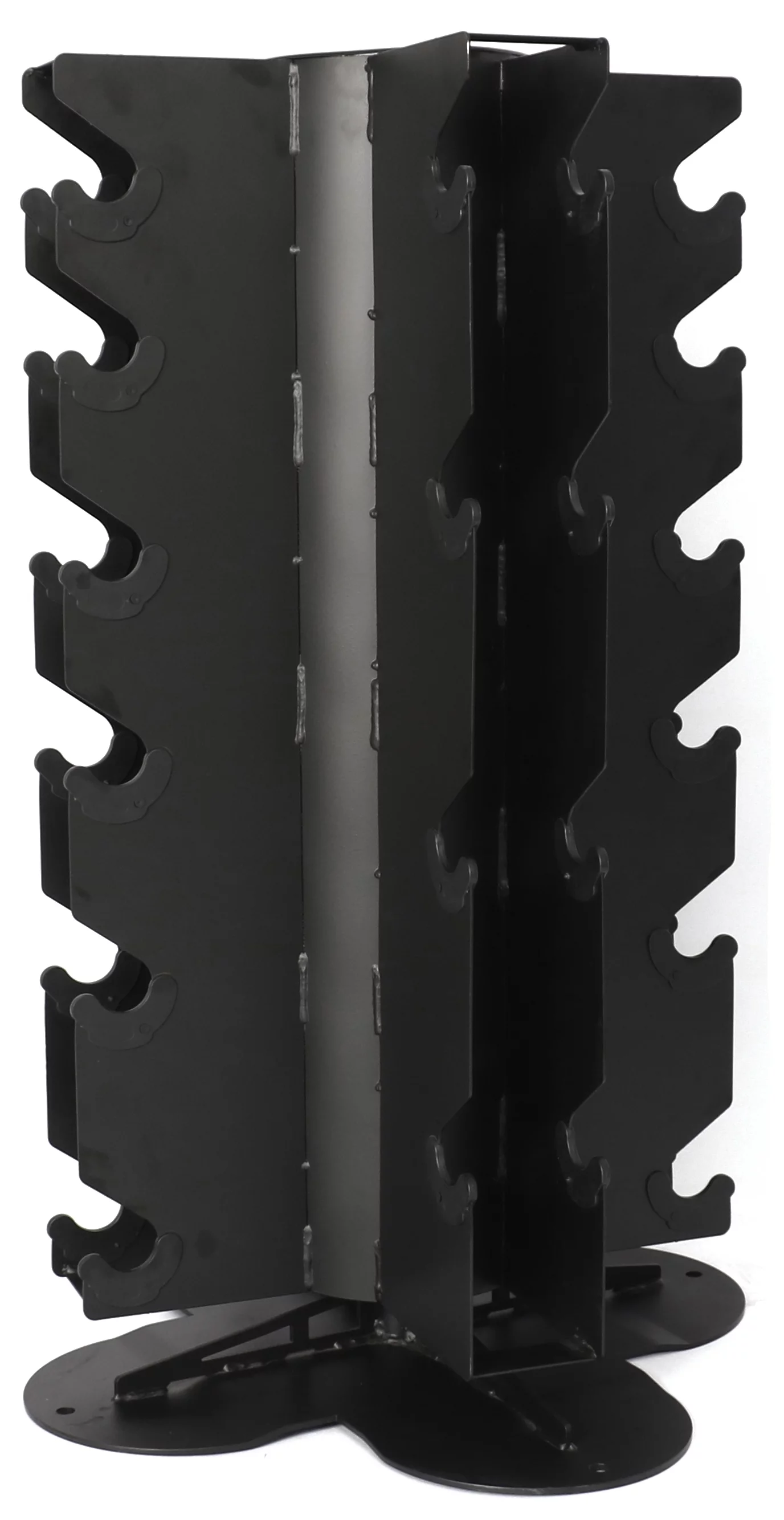 BalanceFrom 100LB Rubber Coated Hex Dumbbell Weight Set with A-Frame Rack, 5-20 lbs Pairs - Womvr