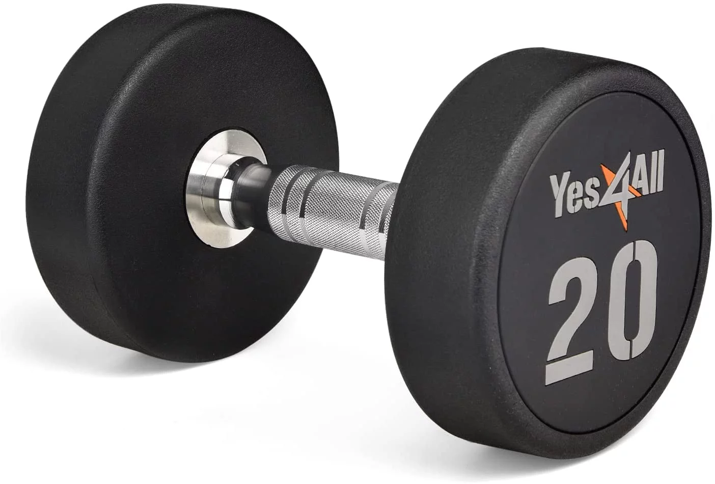 Yes4All 45 lbs Premium heavy weight Urethane Dumbbell, Single - Womvr